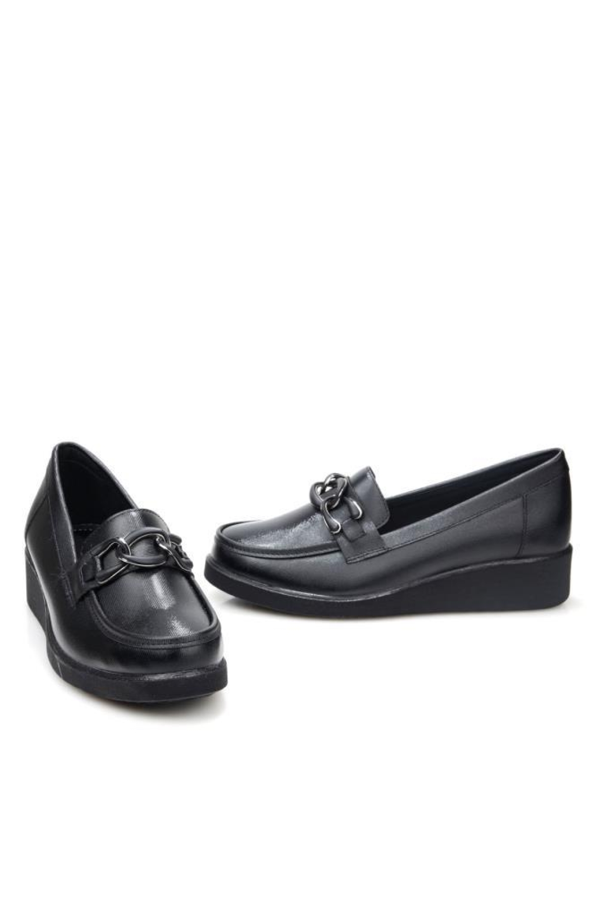 Nrfx 03348 Kadın Dolgu Topuklu Ayakkabı - Görsel 4