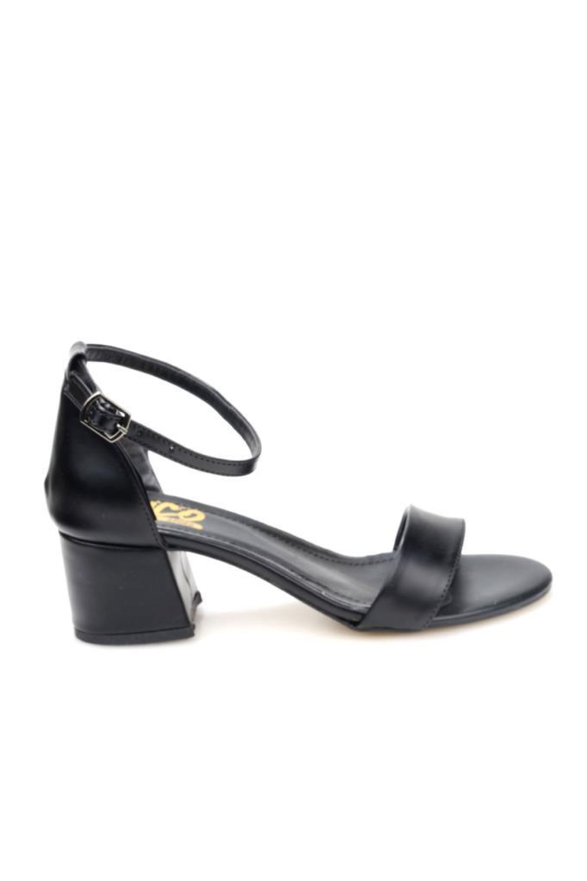 Hco 03240 5 Cm Topuklu Tek Bant Kadın Sandalet Ayakkabı - Görsel 2