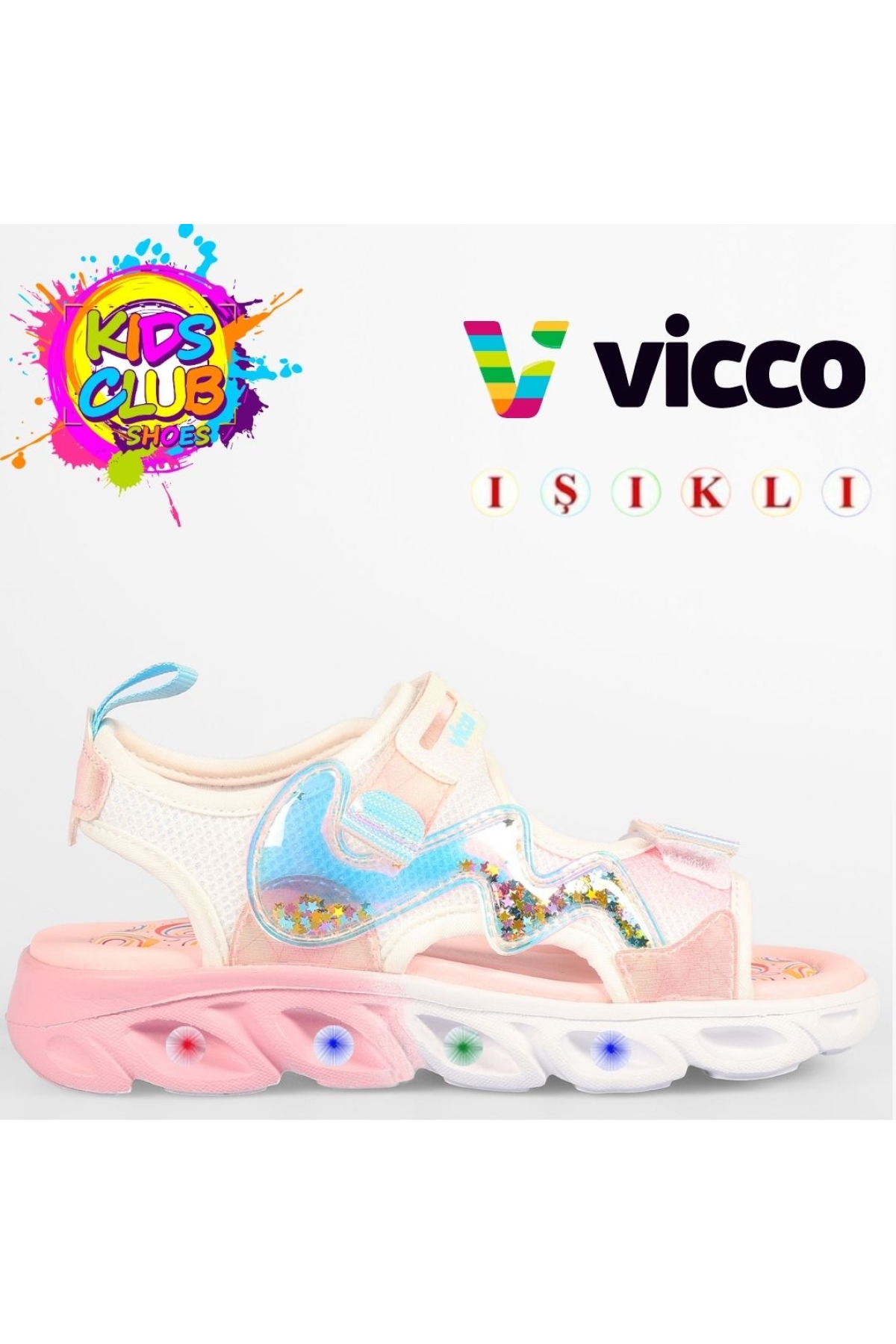 Legendy Ortopedik Işıklı Çocuk Sandalet - Görsel 4