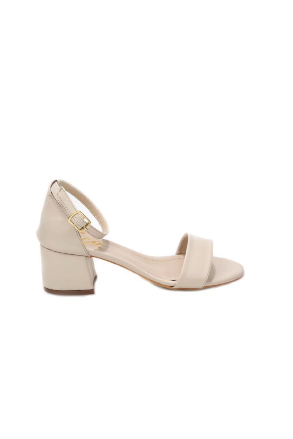 Hco 03240 5 Cm Topuklu Tek Bant Kadın Sandalet Ayakkabı - Görsel 2