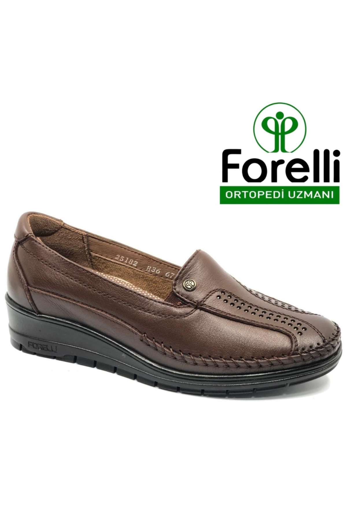 Morıza Hakiki Deri Ortopedik Comfort Kadın Casual Ayakkabı - Görsel 3