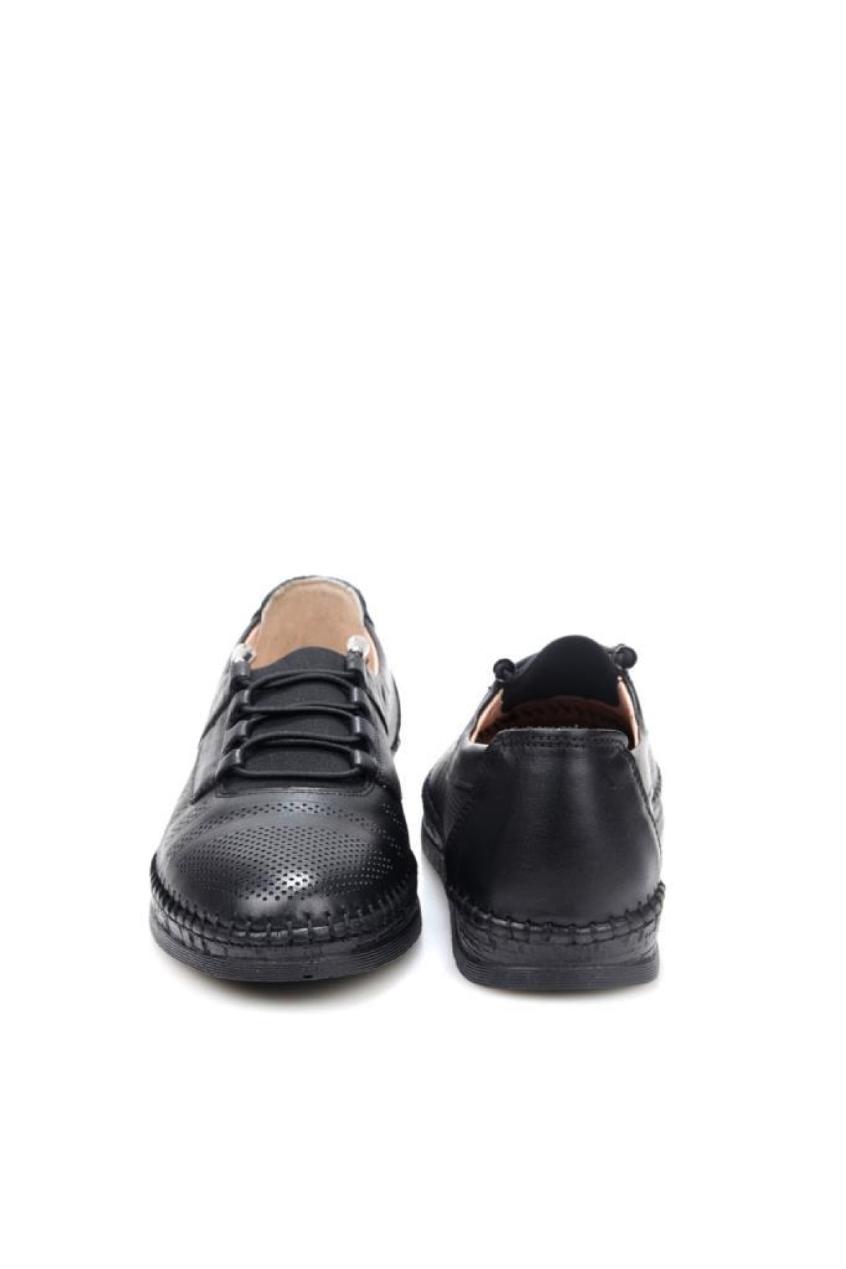 Trendi 203 Ortopedik Kadın Deri Günlük Ayakkabı - Görsel 6