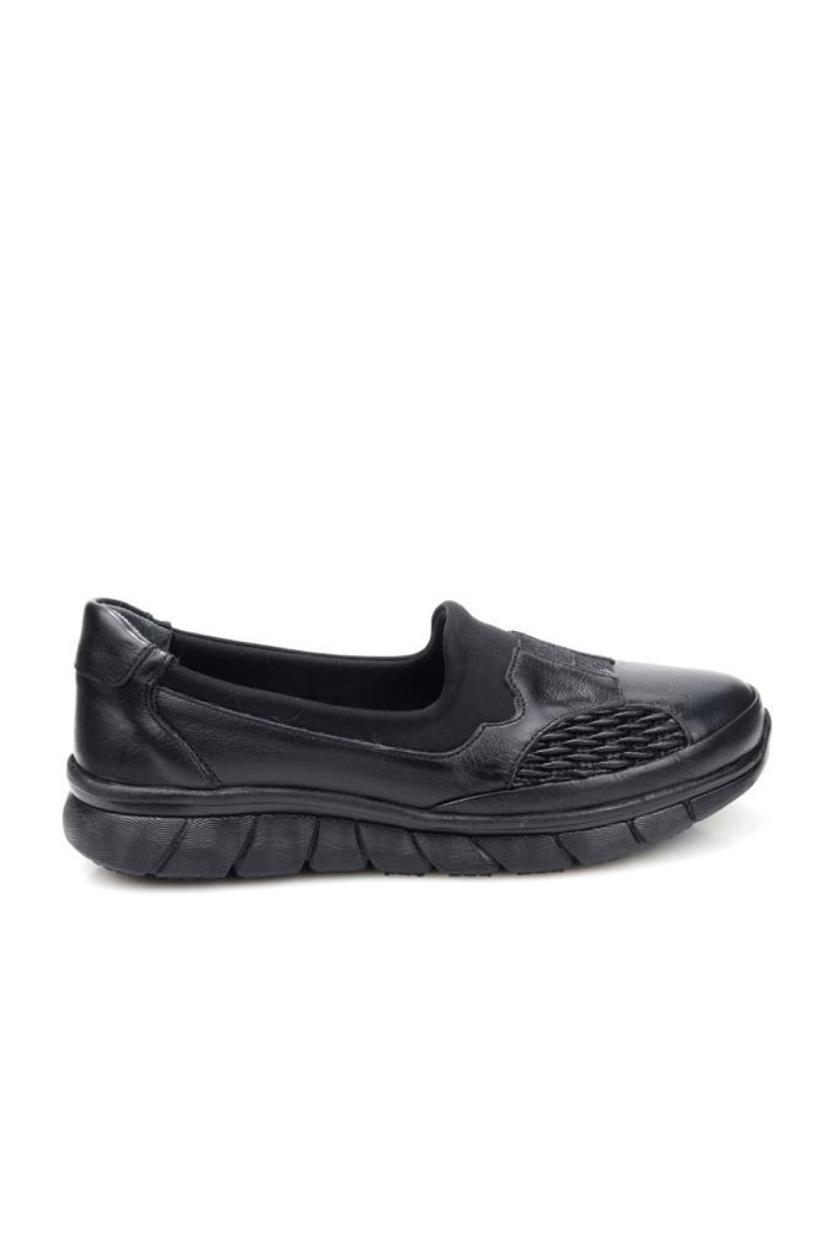 Trendi 4217 Ortopedik Kadın Deri Günlük Ayakkabı - Görsel 2