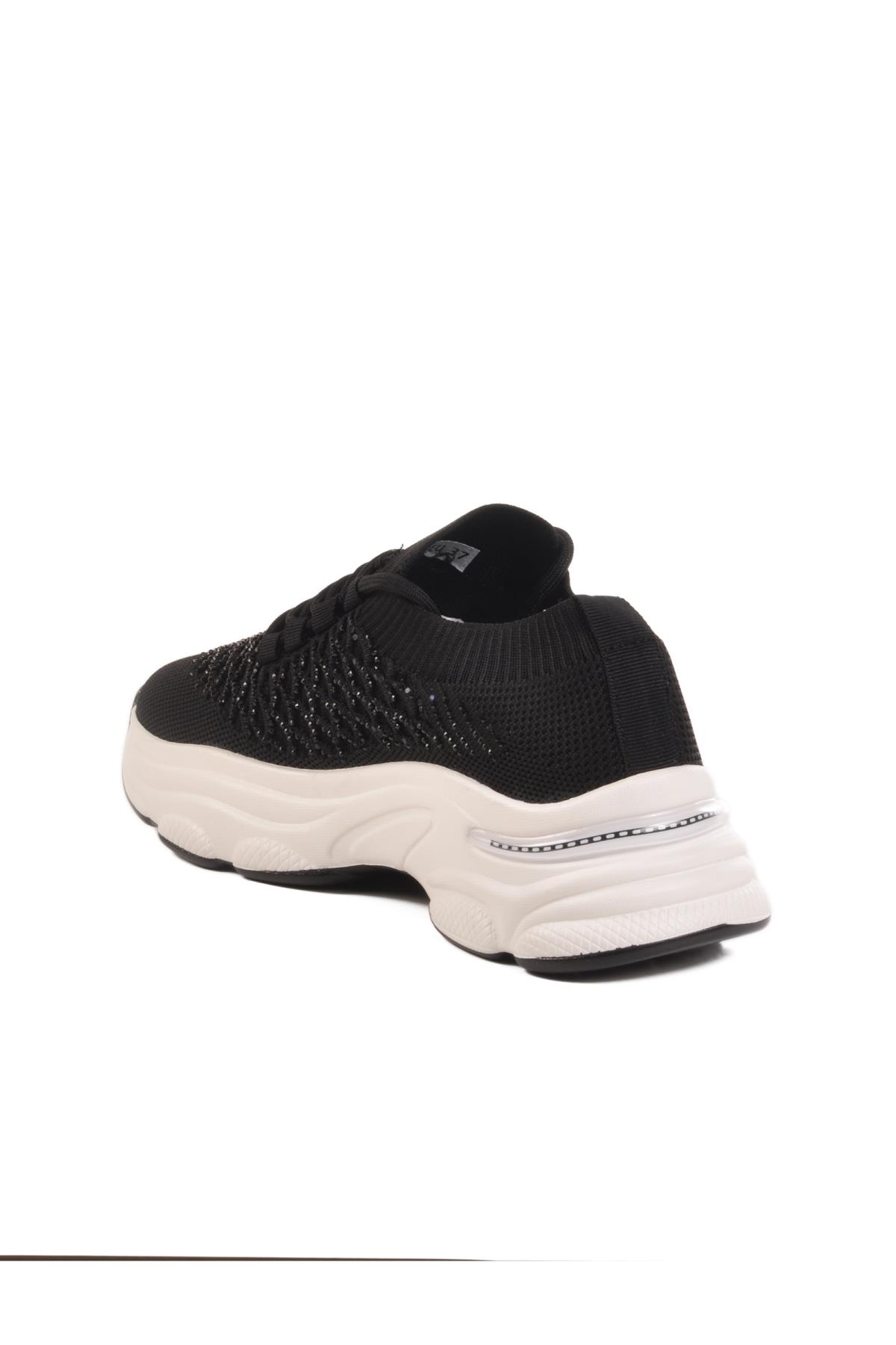 Siyah Triko Kadın Günlük Ayakkabı Voyager B064 Z - Görsel 5
