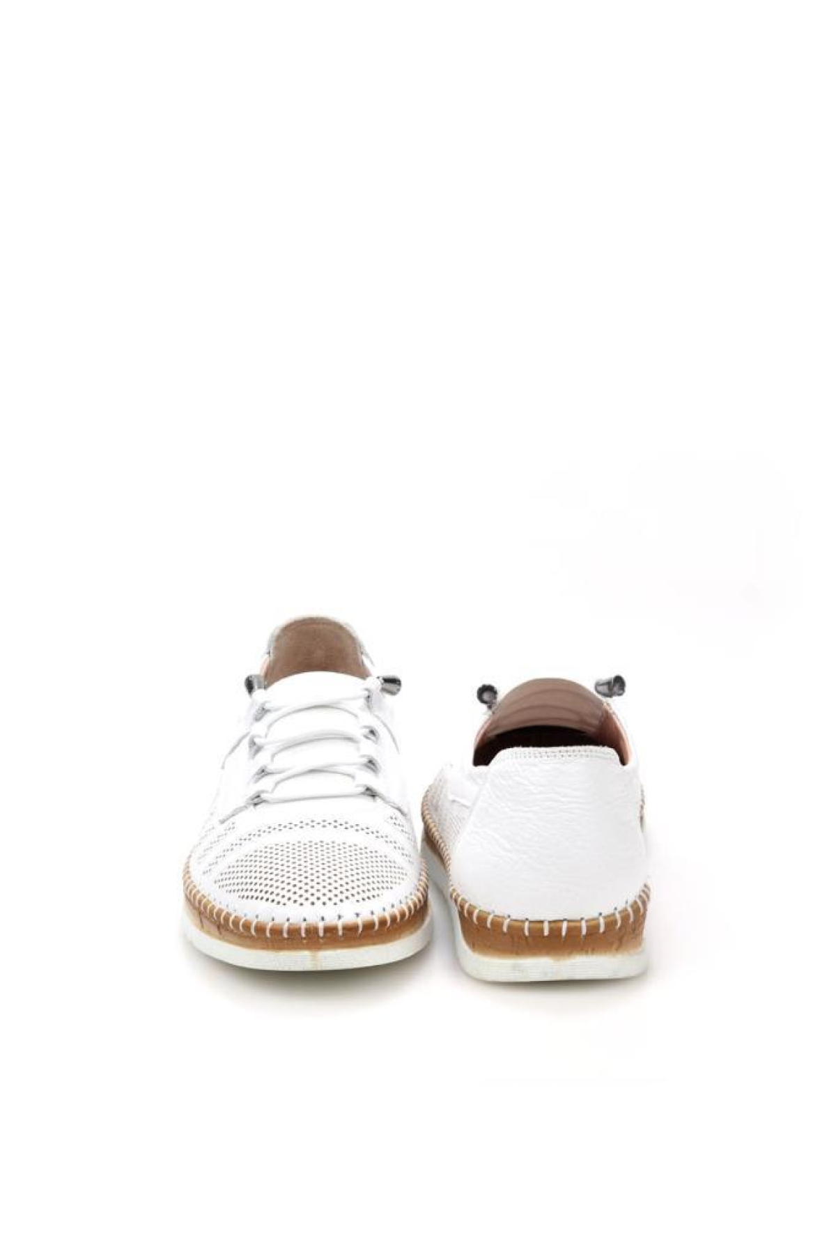 Trendi 203 Ortopedik Kadın Deri Günlük Ayakkabı - Görsel 7