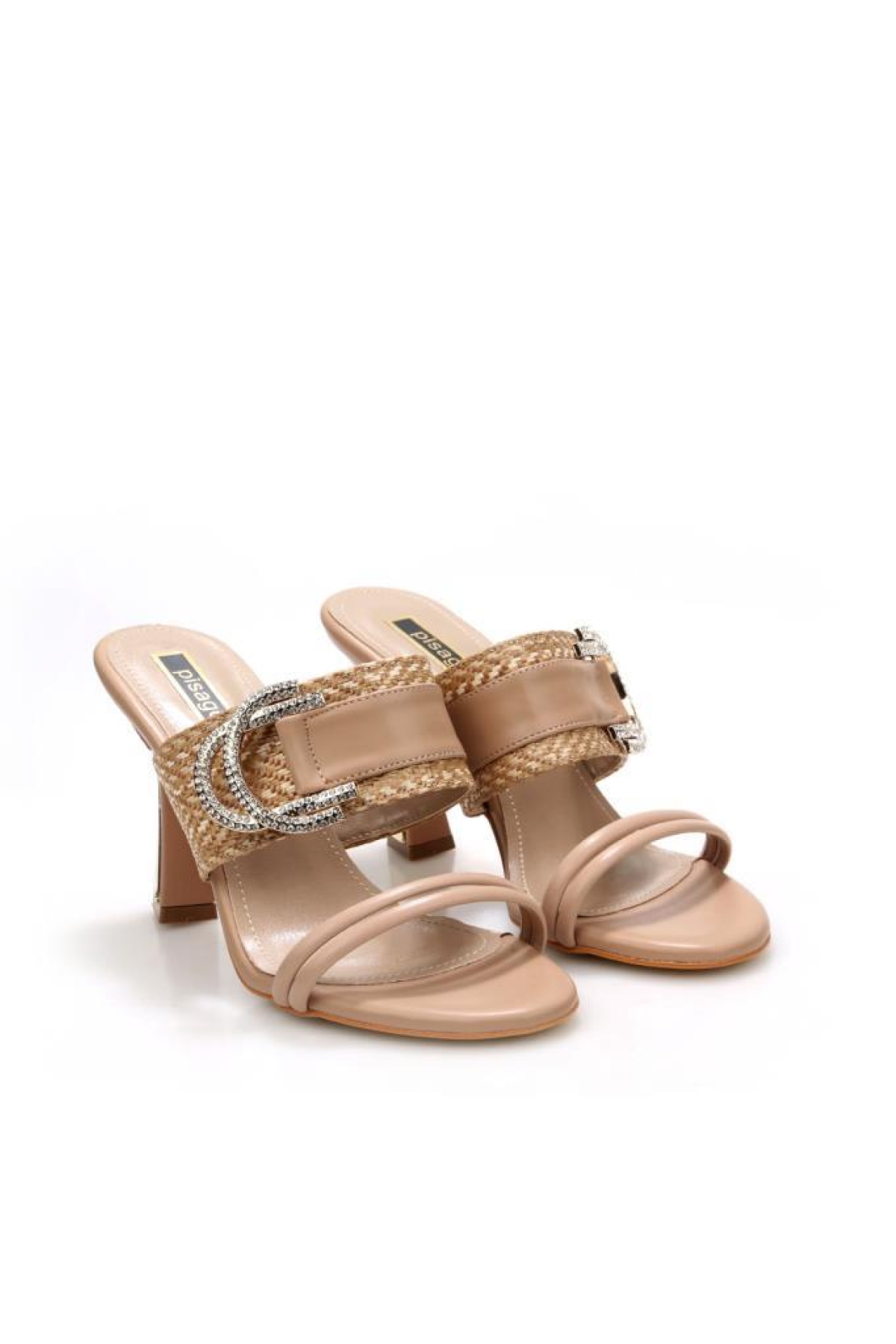 Pisagor Ps-32770 Kadın Topuklu Terlik - Görsel 3