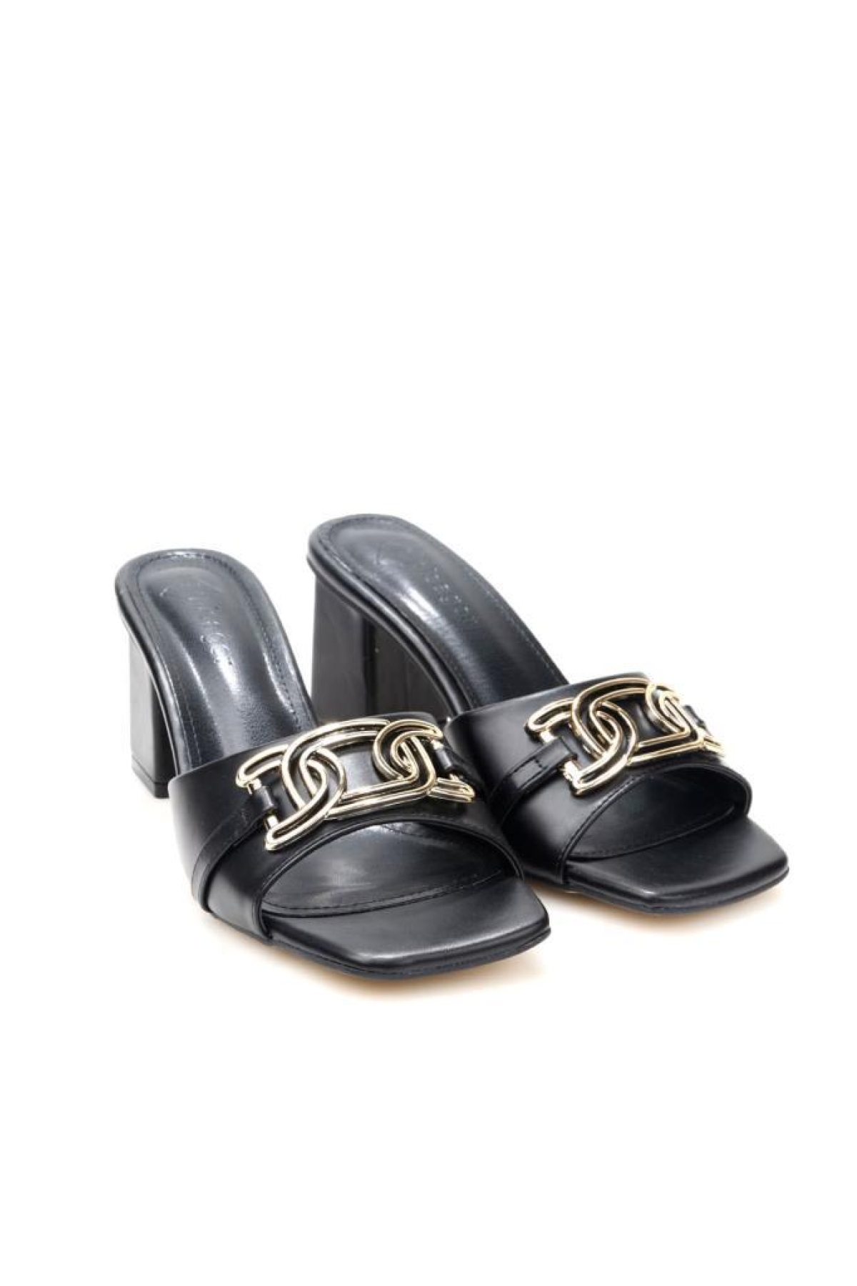 Pisagor Ps-32450 6 Cm Topuklu Kadın Terlik - Görsel 3