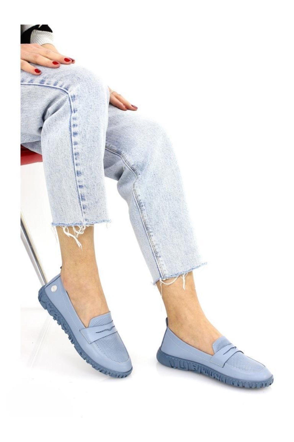 25YA-90 Günlük Yumuşak Deri Ayakkabı - Görsel 3