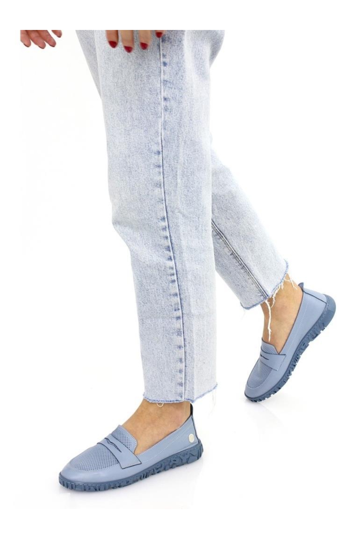 25YA-90 Günlük Yumuşak Deri Ayakkabı - Görsel 4