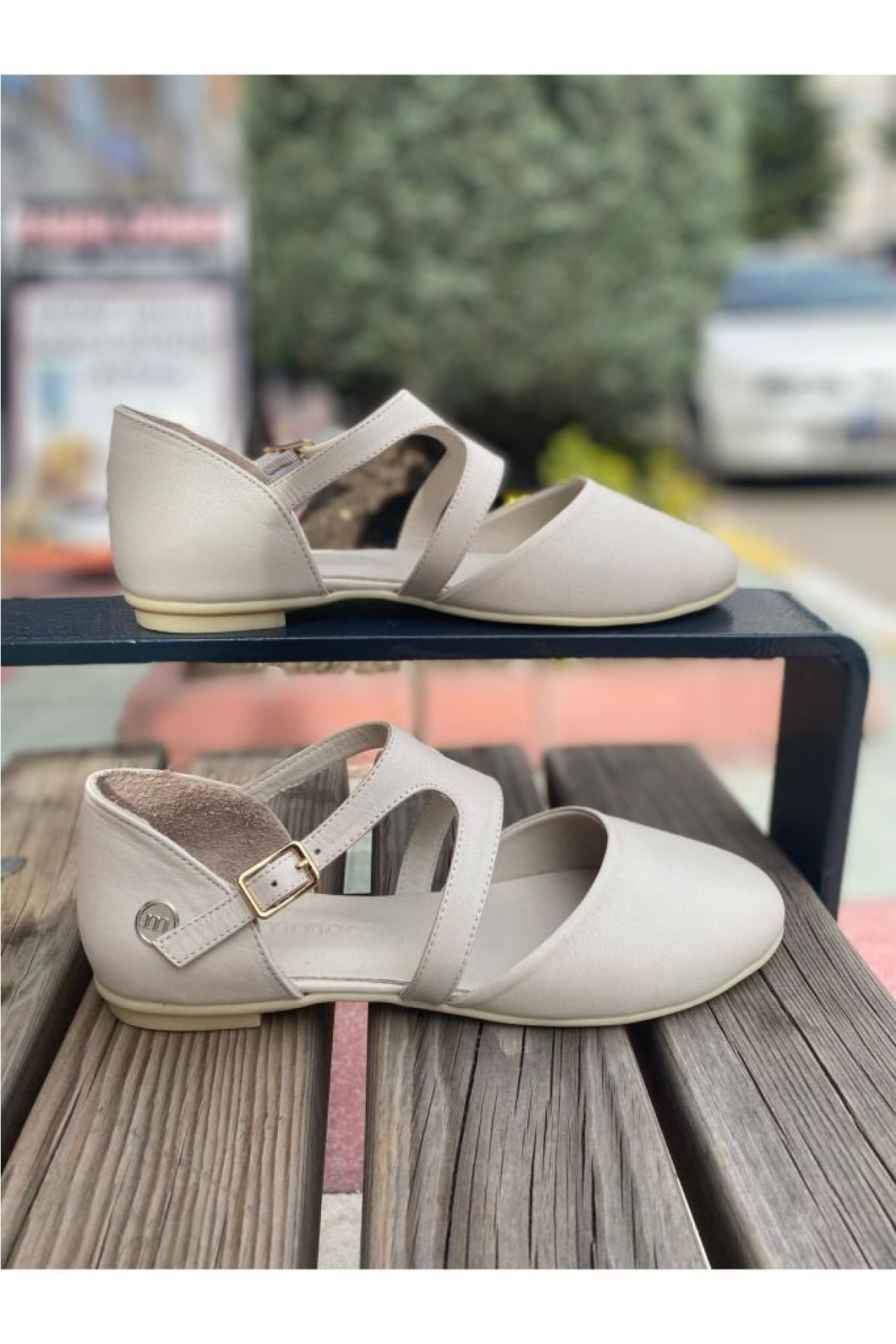 Kadın Hakiki Deri Günlük Babet 25y D25ya-885 Z - Görsel 2