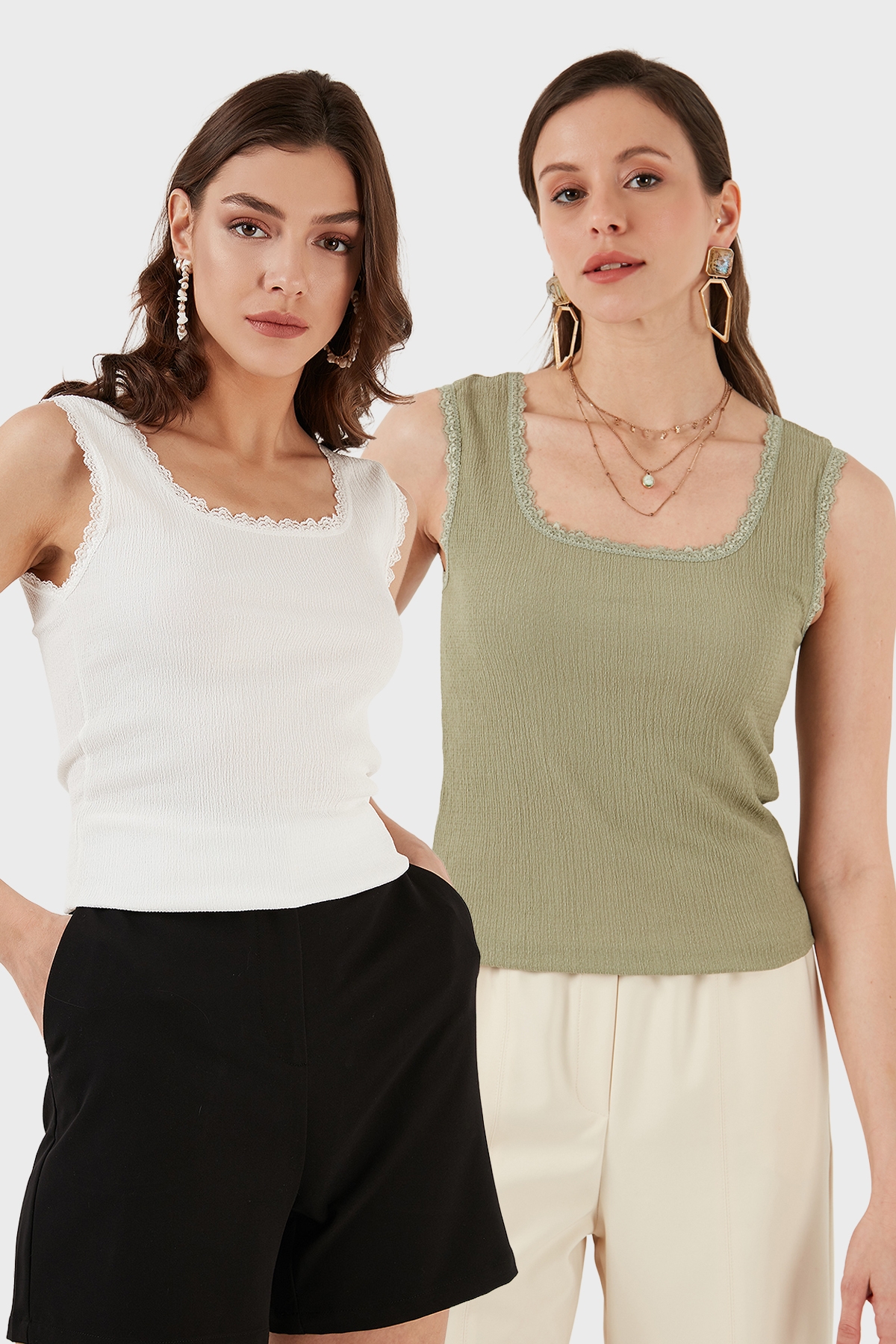 LelaBayan Atlet 5864979S2 Ekru-Olive