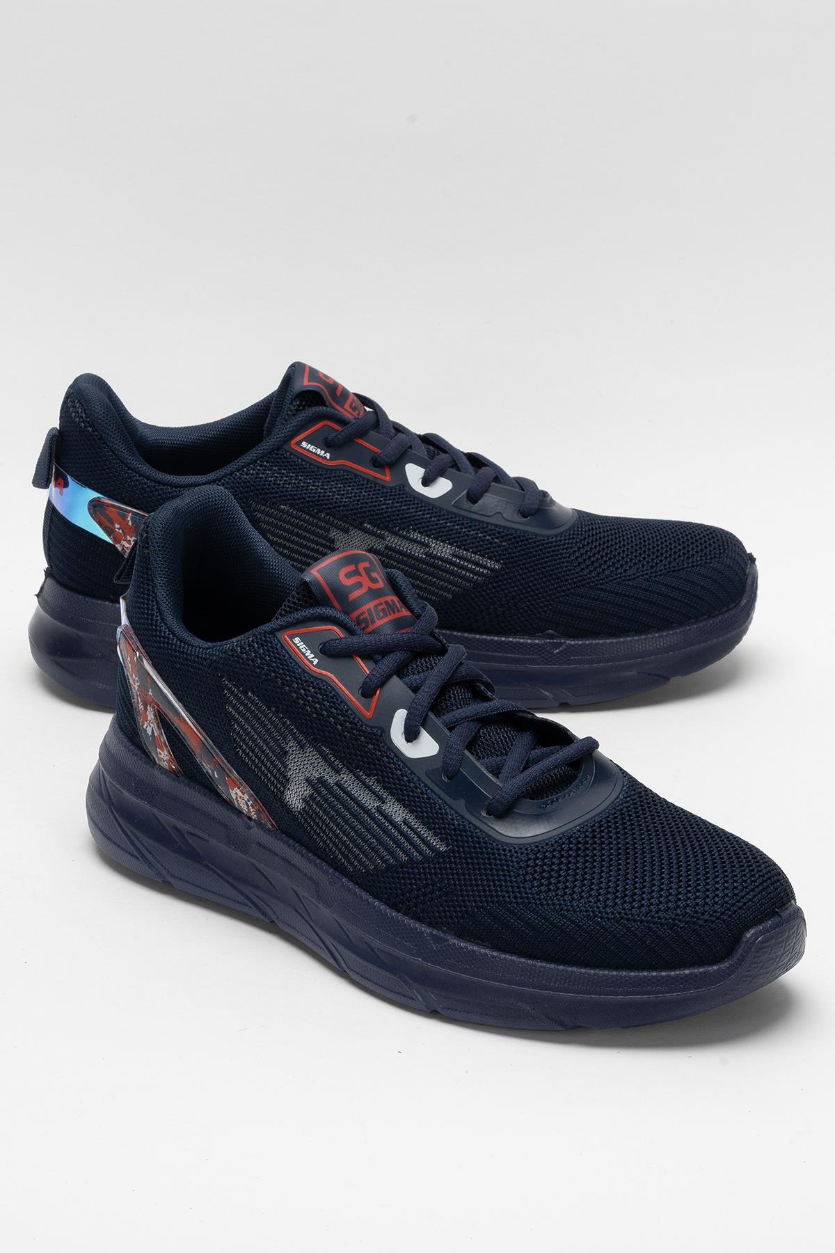 Erkek Triko Sneaker Rahat Hava Alabilen Kokusuz Spor Ayakkabı LACİ - Görsel 3