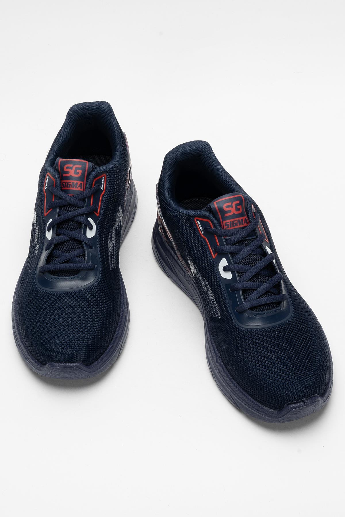 Erkek Triko Sneaker Rahat Hava Alabilen Kokusuz Spor Ayakkabı LACİ - Görsel 7