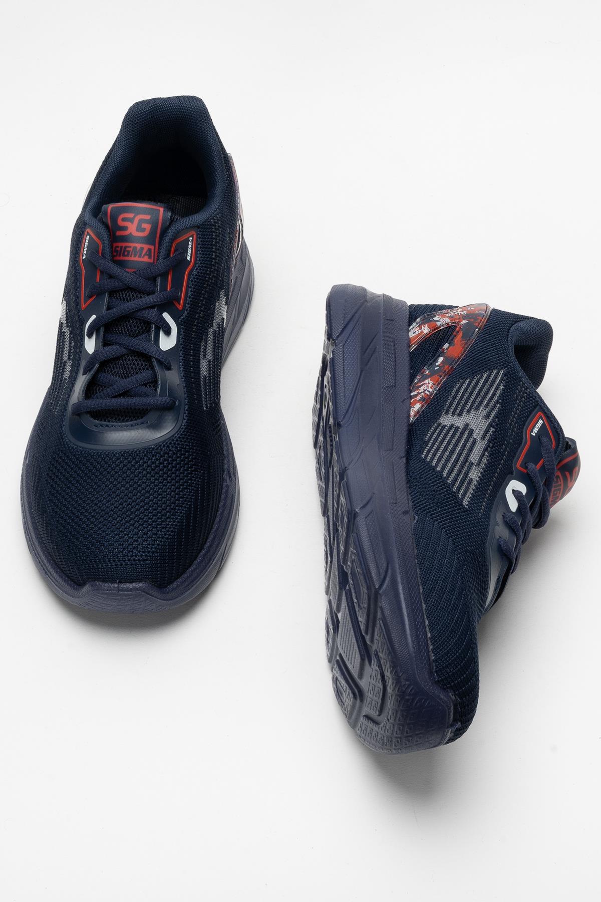 Erkek Triko Sneaker Rahat Hava Alabilen Kokusuz Spor Ayakkabı LACİ - Görsel 8