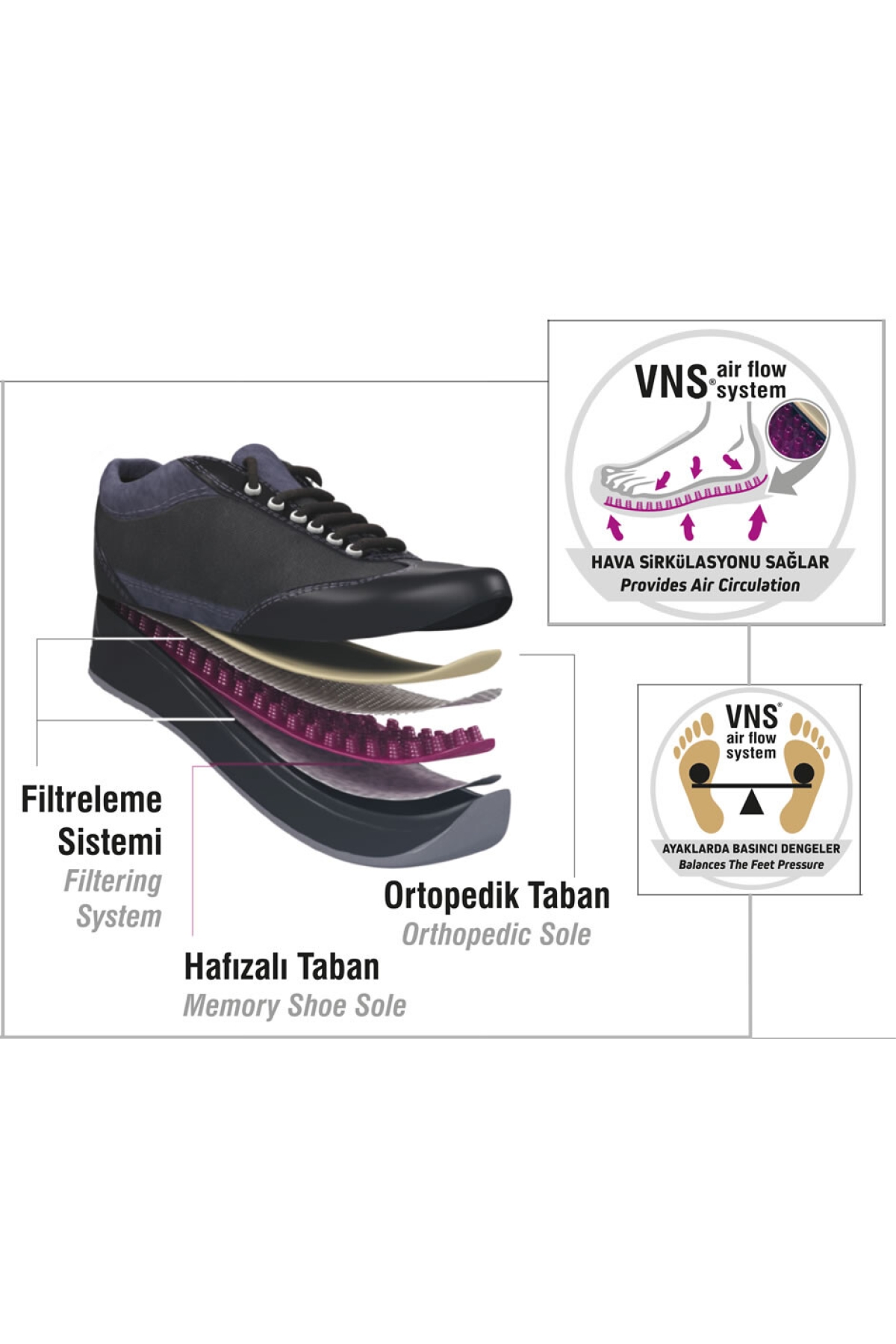 Jura Hakiki Deri Ortopedik Oxford Kadın Aır-Flow Taban Klasik Ayakkabı - Görsel 9