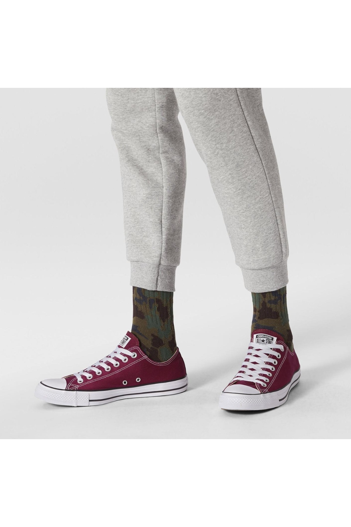 Chuck Taylor All Star Unisex Bordo Sneaker - Görsel 2