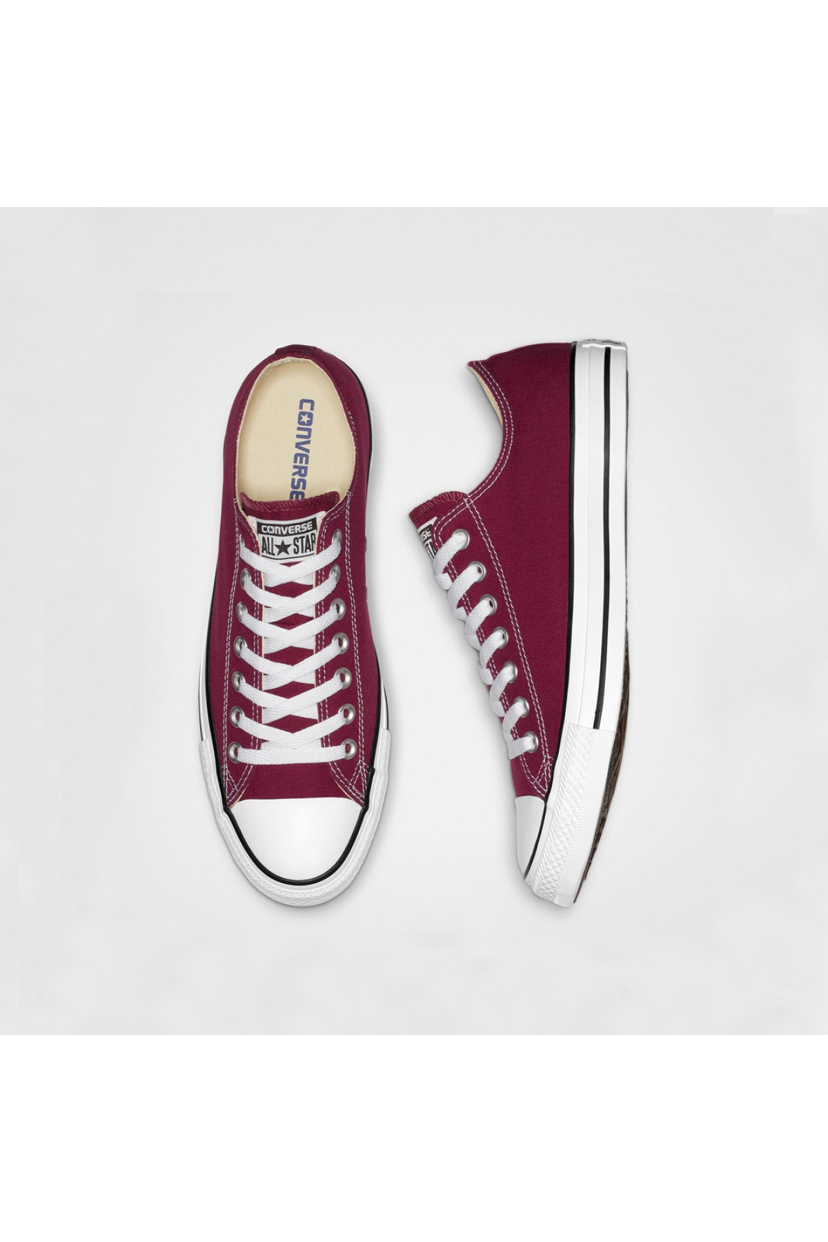 Chuck Taylor All Star Unisex Bordo Sneaker - Görsel 5
