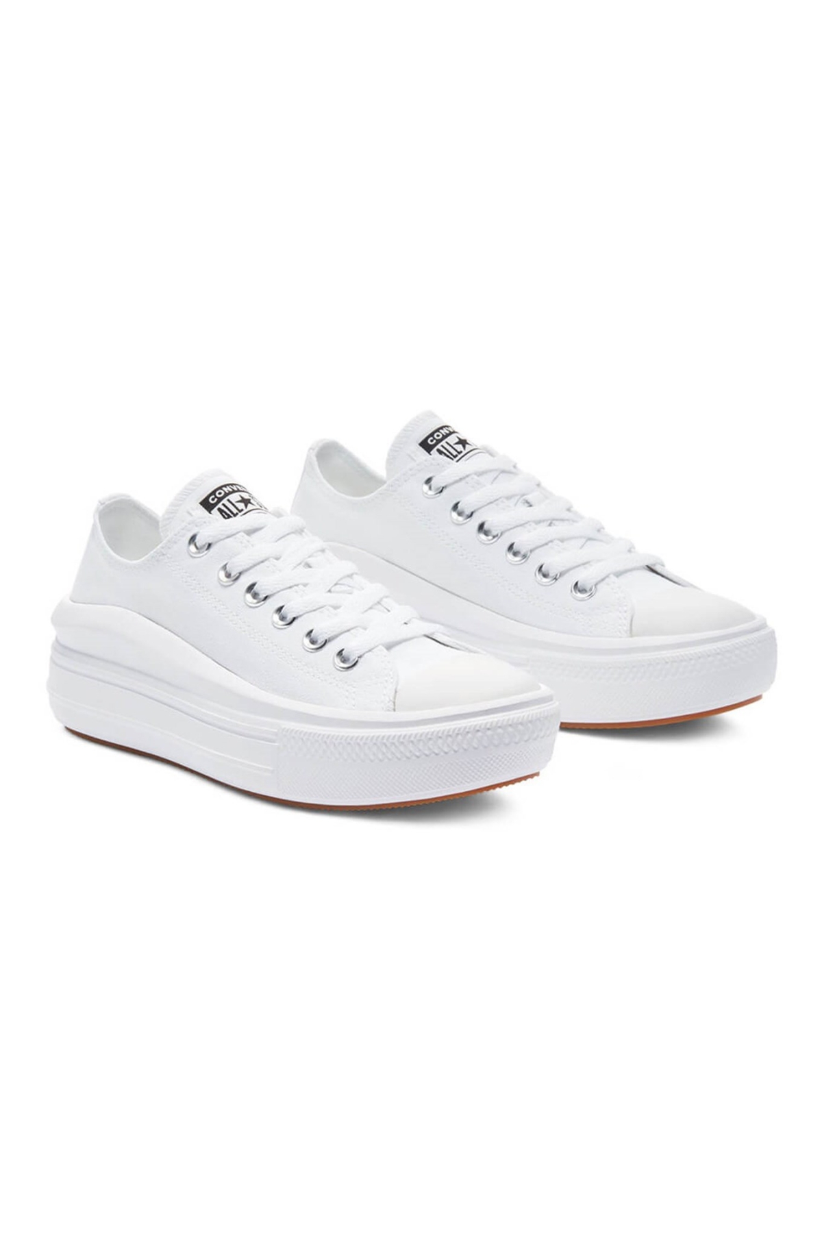 Chuck Taylor All Star Move Kadın Beyaz Sneaker - Görsel 3