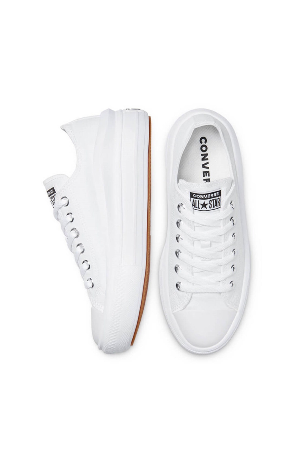 Chuck Taylor All Star Move Kadın Beyaz Sneaker - Görsel 4