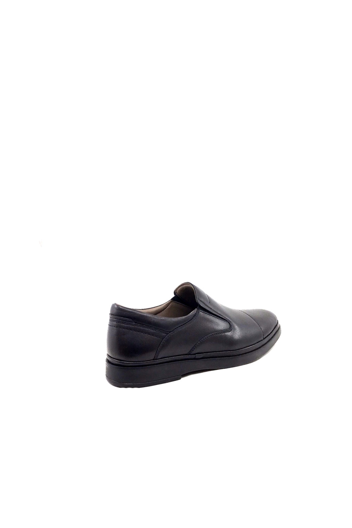 42779 Siyah Ortopedik Deri Günlük Erkek Ayakkabı - Görsel 6