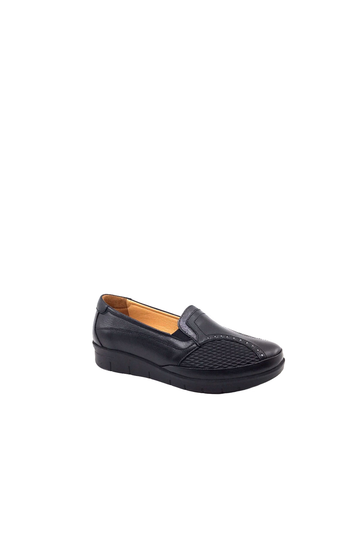42742-1 Kadın Günlük Hakiki Deri Ortopedik Ayakkabı - Görsel 3