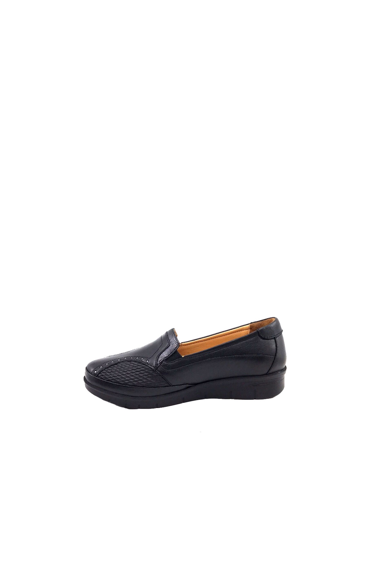 42742-1 Kadın Günlük Hakiki Deri Ortopedik Ayakkabı - Görsel 5