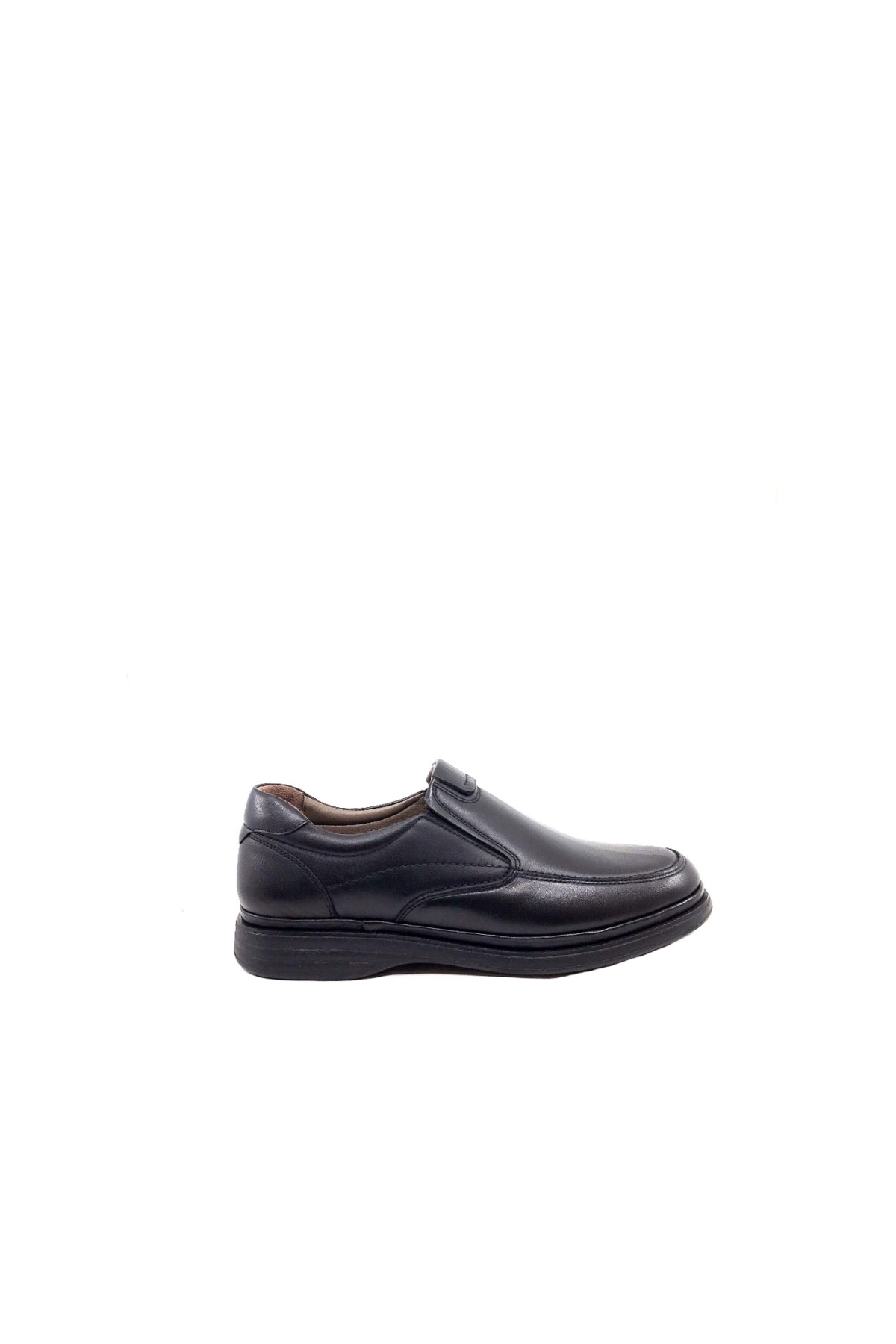 42784 Siyah Ortopedik Deri Günlük Erkek Ayakkabı - Görsel 2