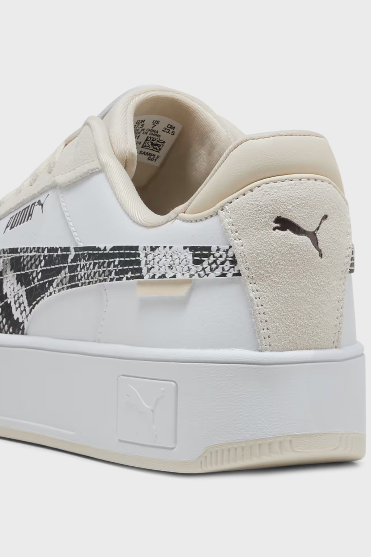 Bayan Ayakkabı 40161101 BEYAZ-SİYAH - Görsel 4