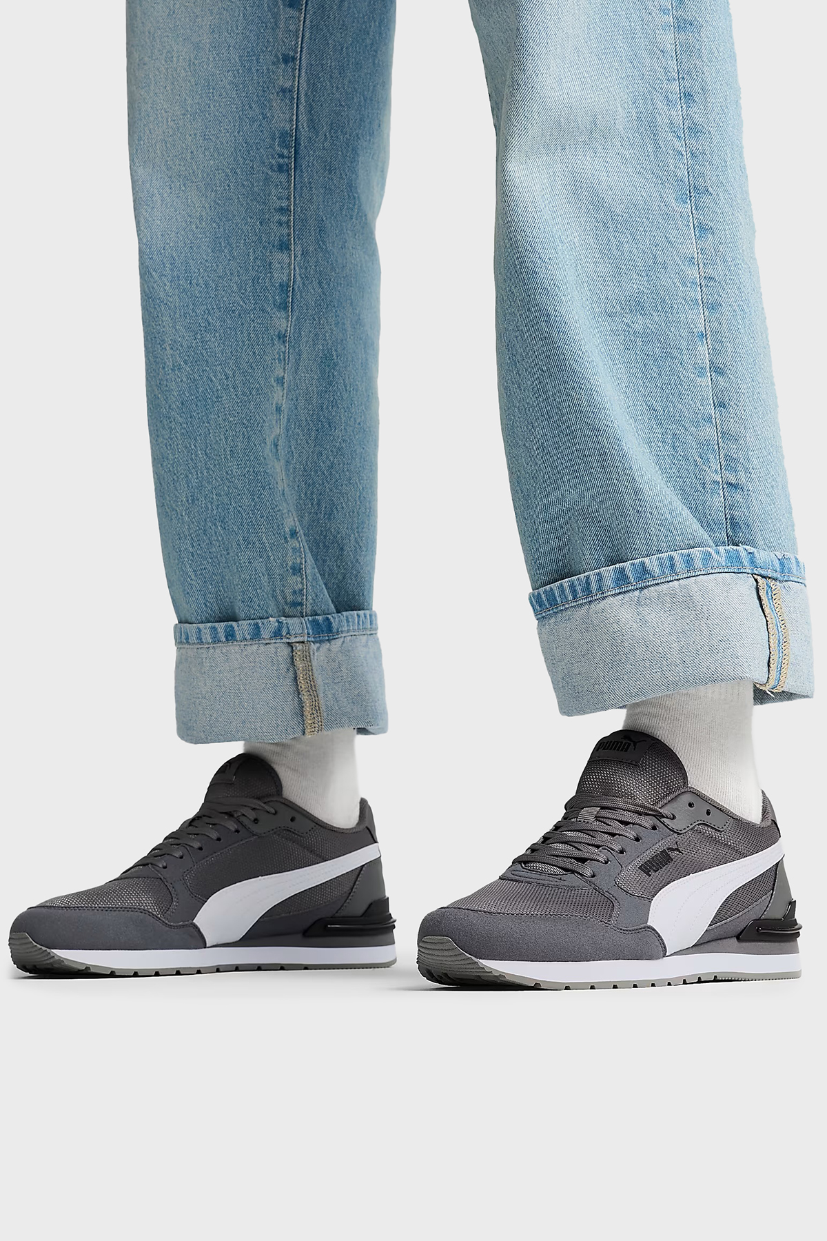 Erkek Ayakkabı 39966603 GRİ-BEYAZ - Görsel 2