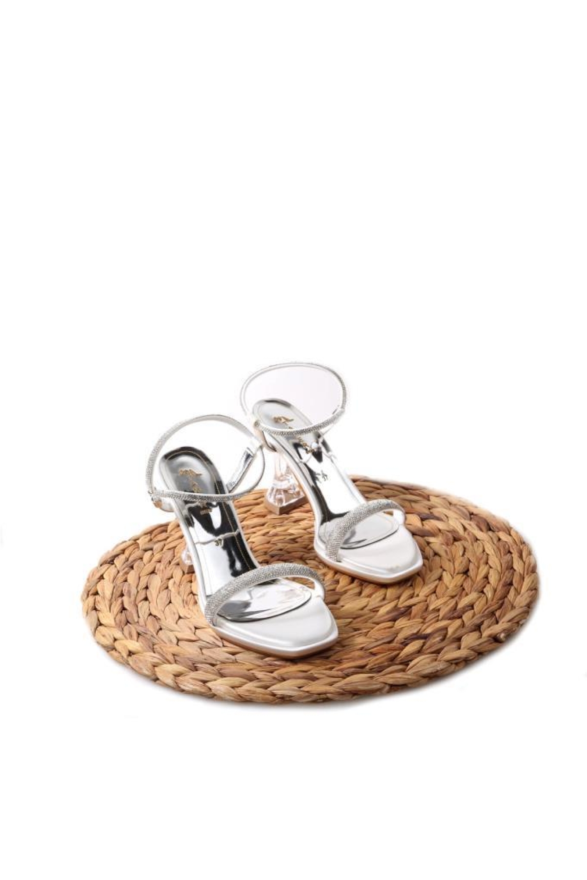 Tamer 02838 8,5 Topuklu Kadın Abiye Sandalet Ayakkabı - Görsel 5