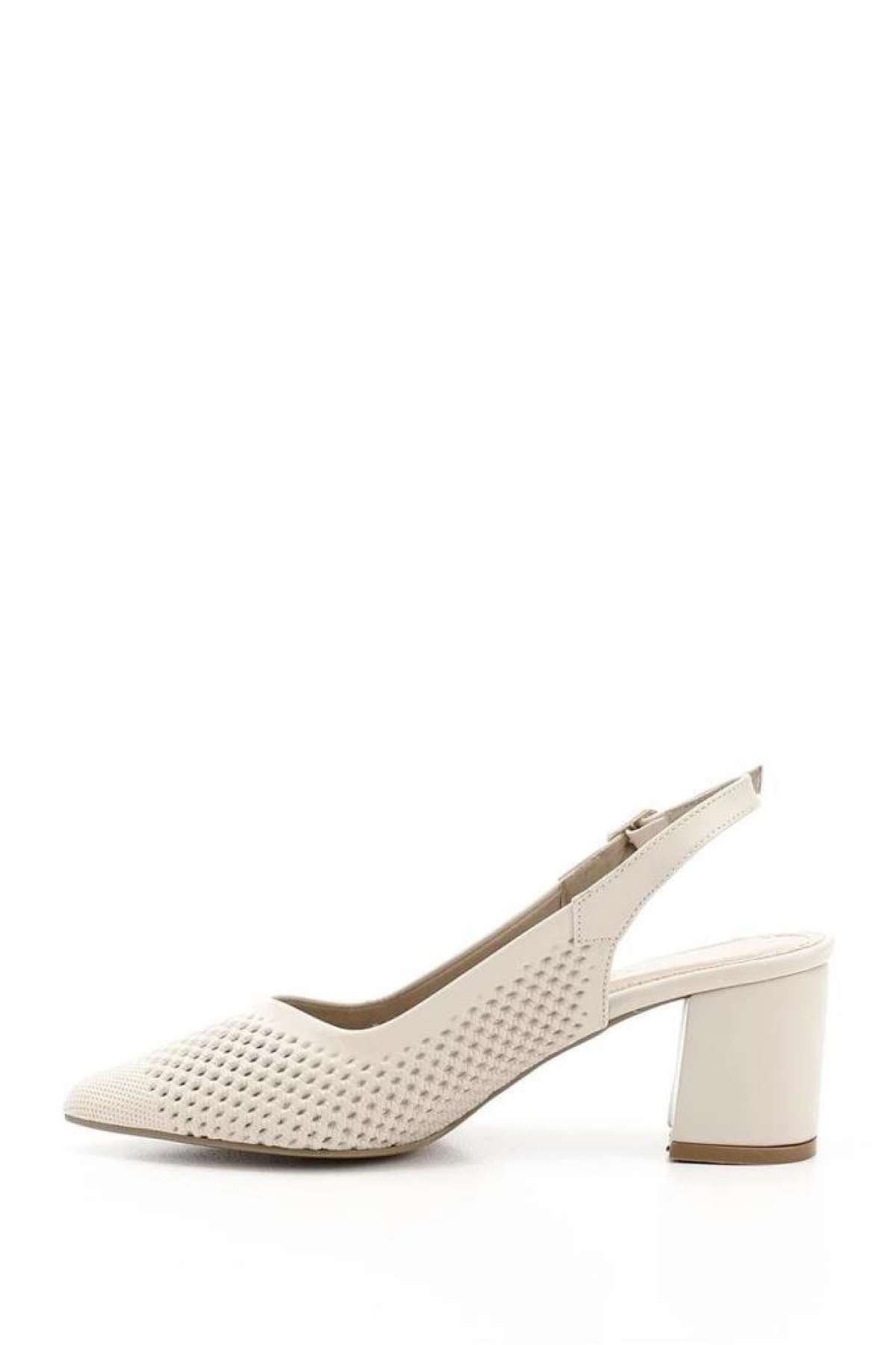 Pisagor Ps-32470 Kadın Arkası Açık Topuklu Ayakkabı - Görsel 3