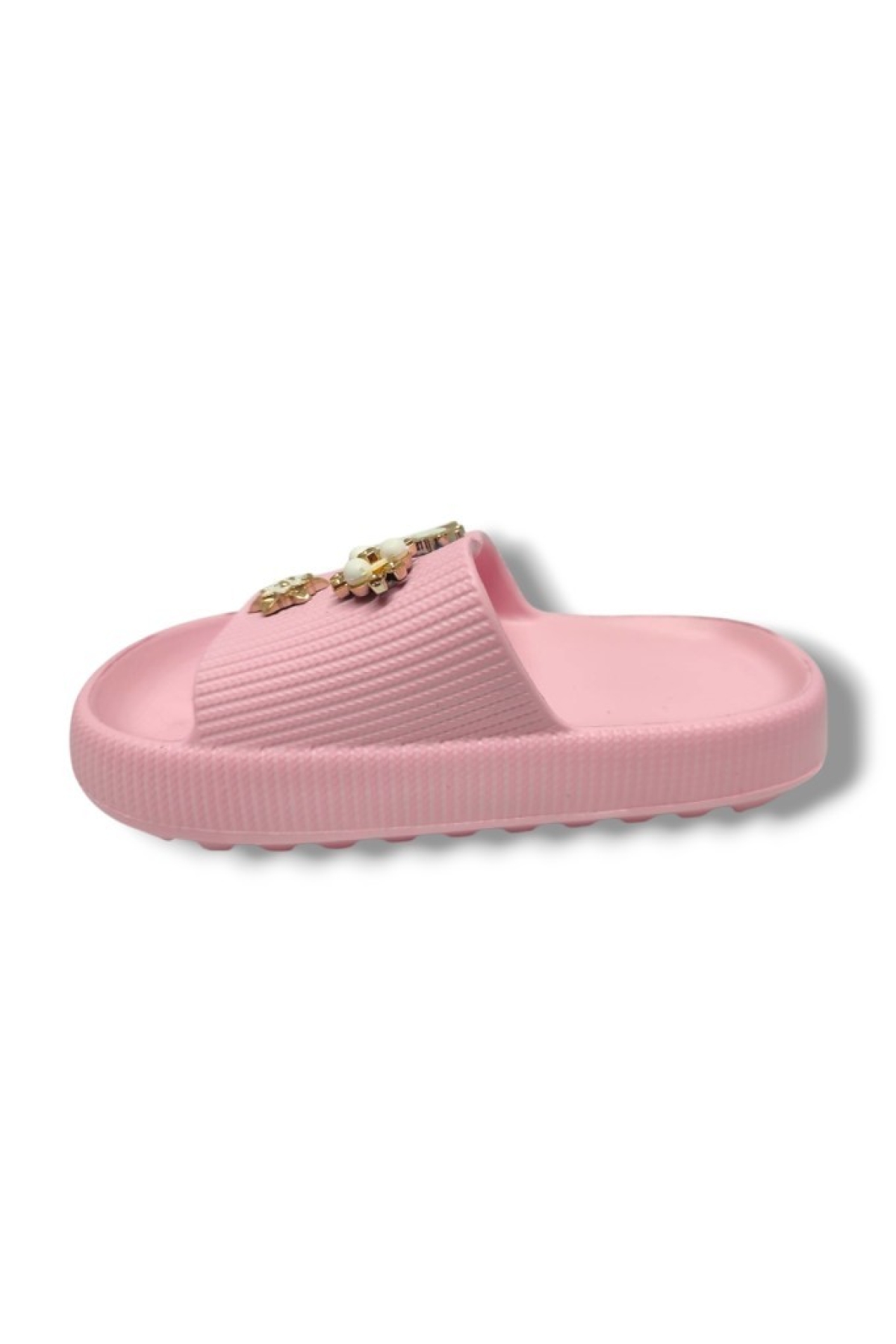 E300-5-25 Eva Kelebek Yıldız Tokalı Kız Çocuk Terlik - Görsel 4