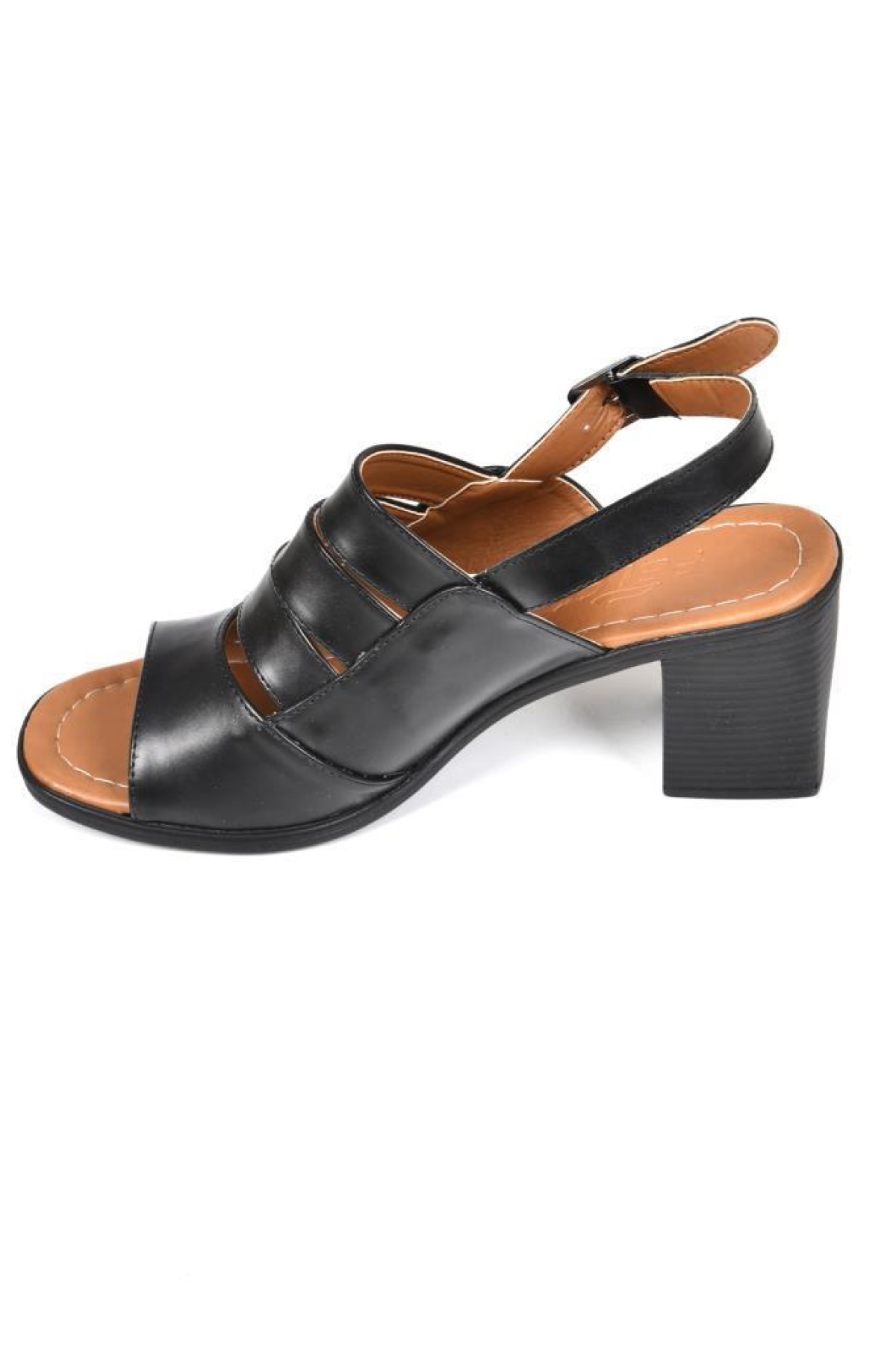 Frzn 02581 6 Cm Topuklu Kadın Sandalet Ayakkabı - Görsel 6
