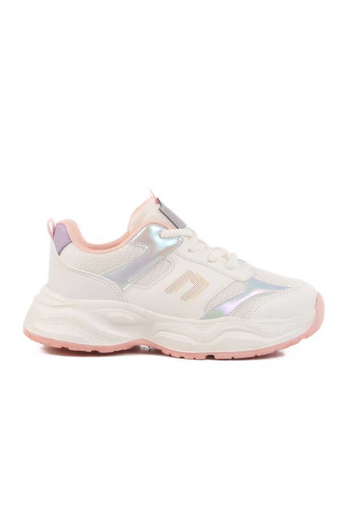 Birian Kız Çocuk Bağcıklı Günlük Sneaker Spor Ayakkabı - Görsel 2