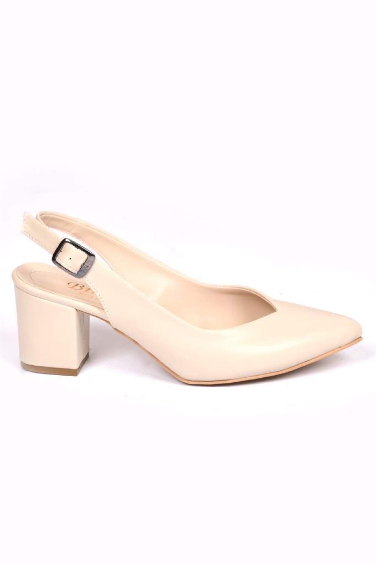 Blnr 02070 5 cm Kadın Topuklu Ayakkabı - Görsel 4