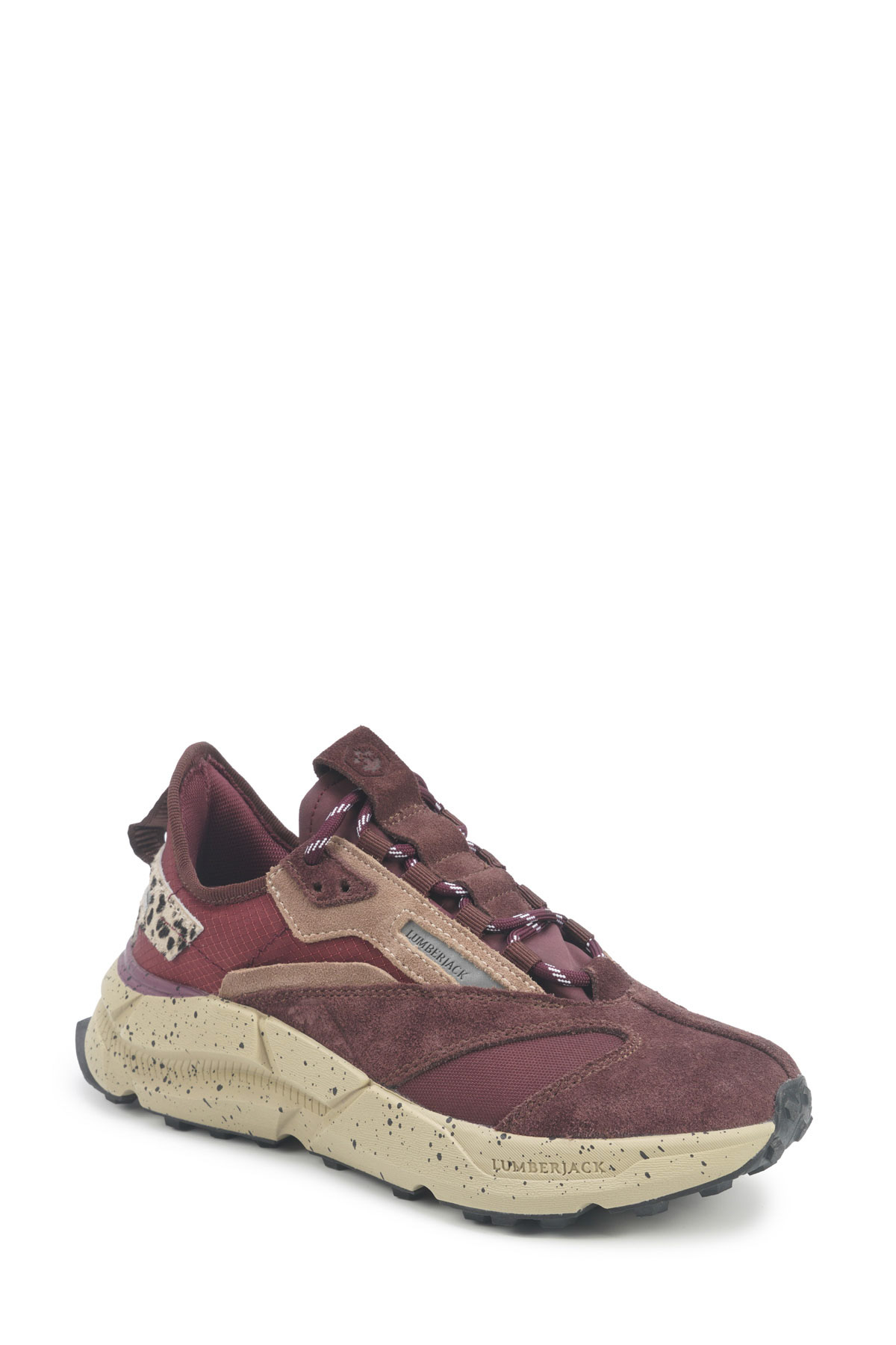 Lumberjack MOLTEN 5PR Bordo Kadın Sneaker - Görsel 3