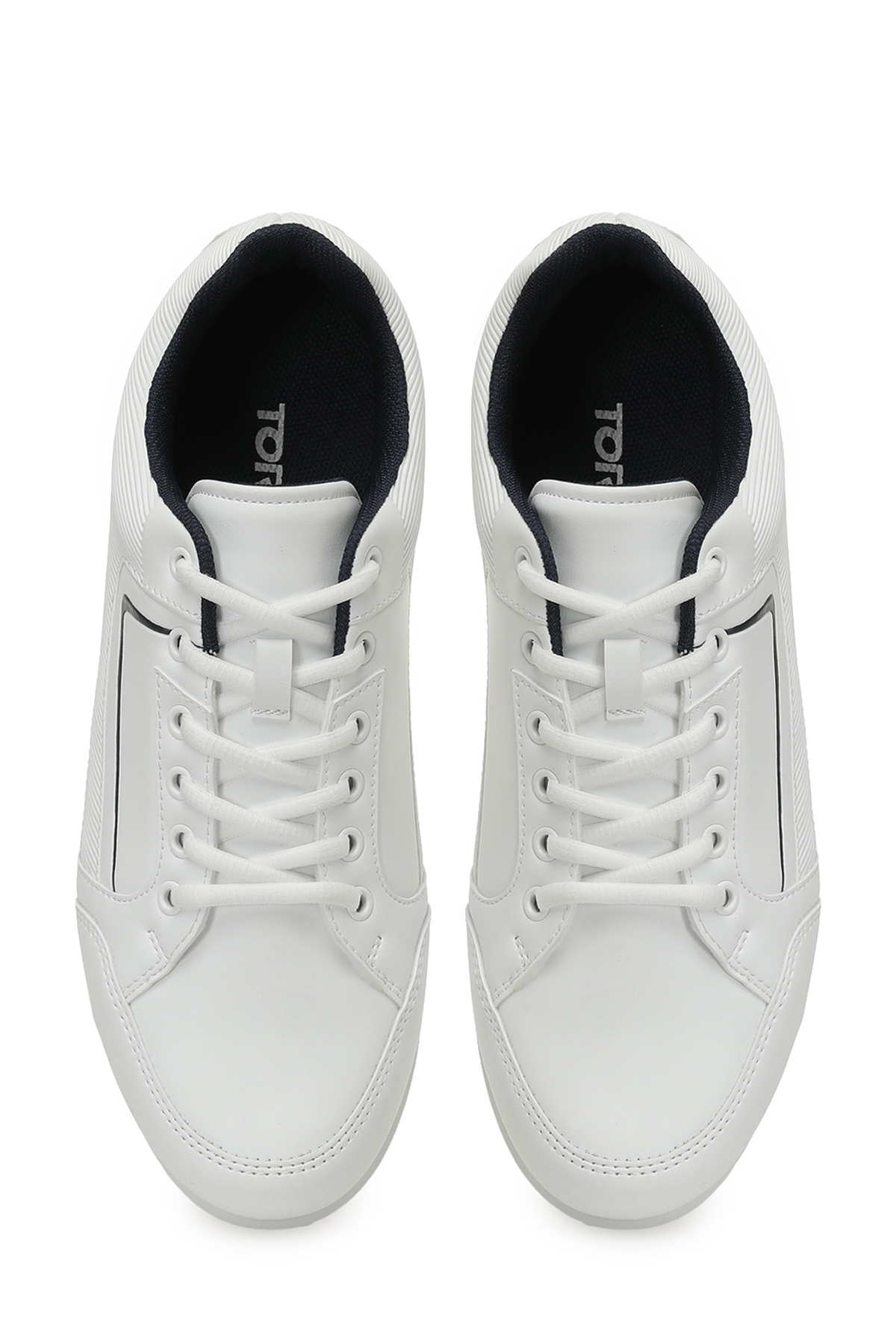 BORIS 5PR Beyaz Erkek Sneaker - Görsel 6