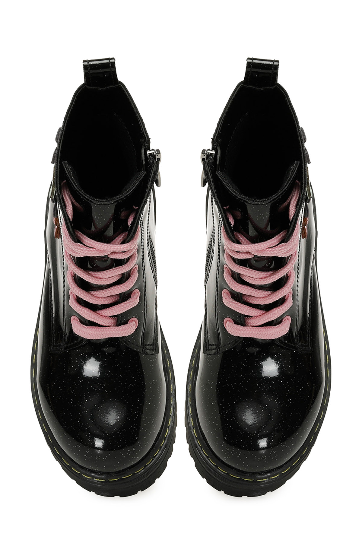 RINA F 5PR Siyah Kız Çocuk Biker Bot - Görsel 5