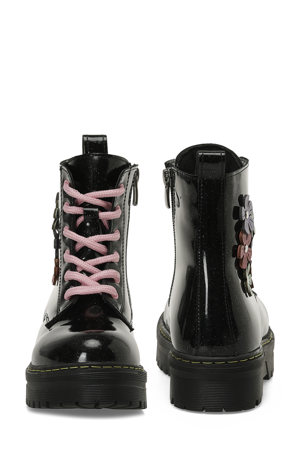 RINA F 5PR Siyah Kız Çocuk Biker Bot - Görsel 6