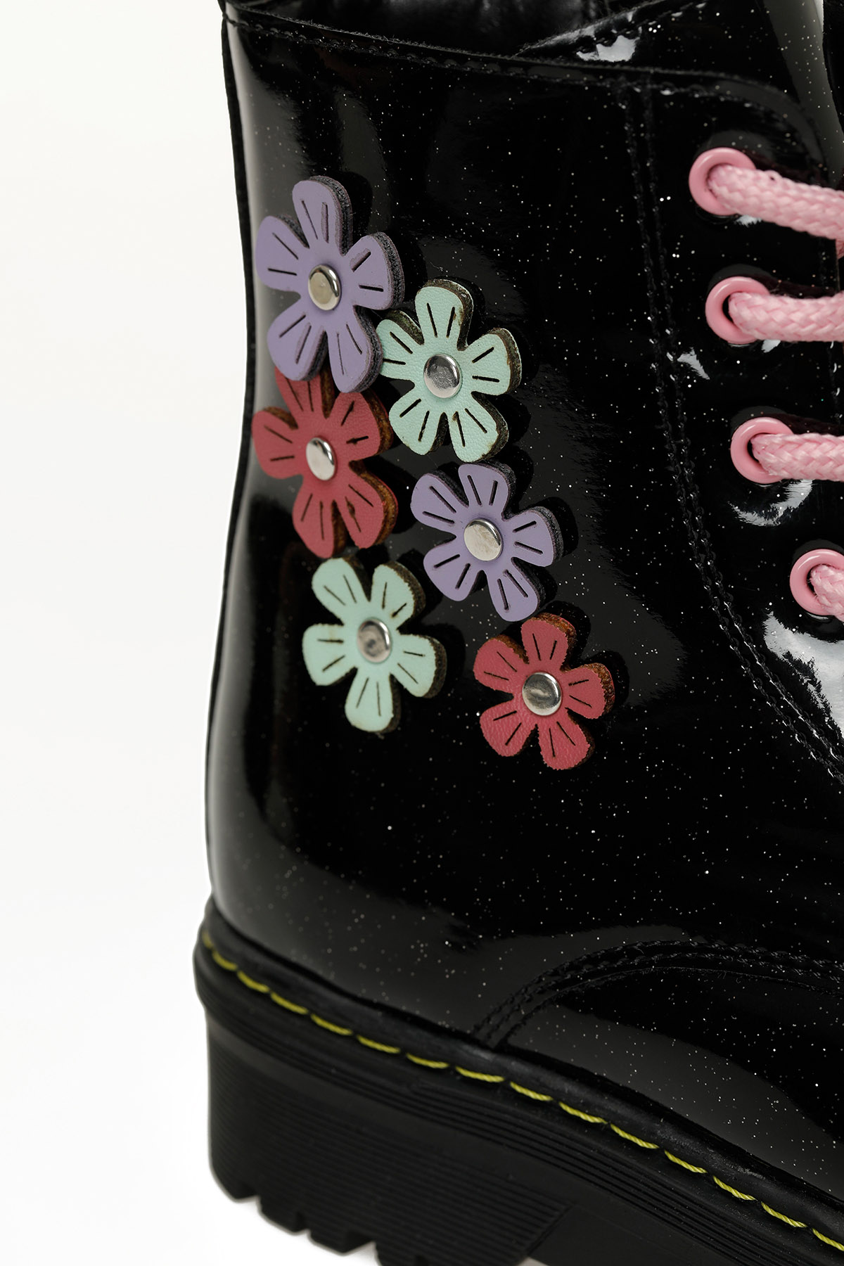 RINA F 5PR Siyah Kız Çocuk Biker Bot - Görsel 8