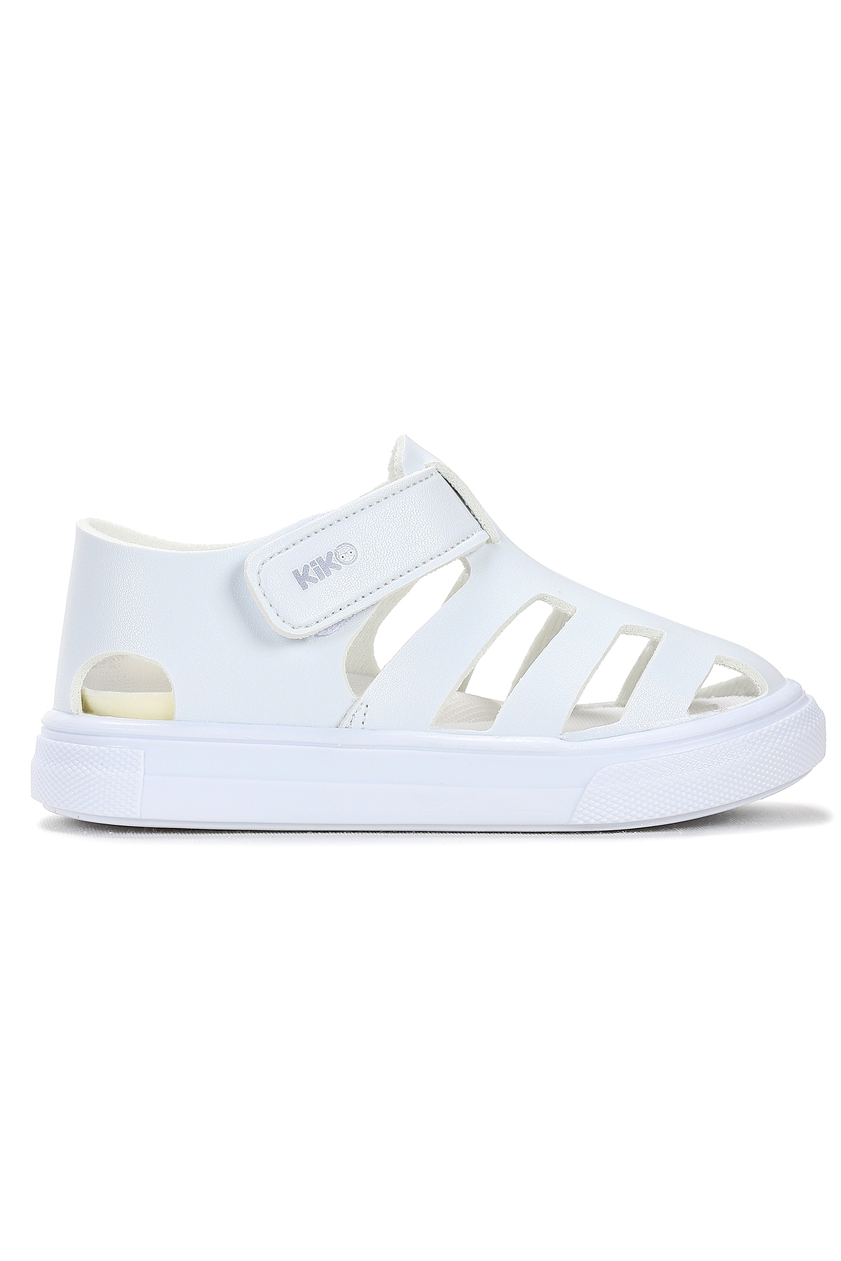 Limba Cırtlı Erkek Bebek Sandalet Beyaz - Görsel 2