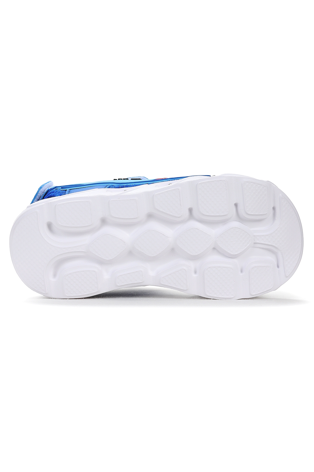 Soren Günlük Işıklı Cırtlı Erkek Çocuk Sandalet Ayakkabı Saks Mavi - Görsel 6