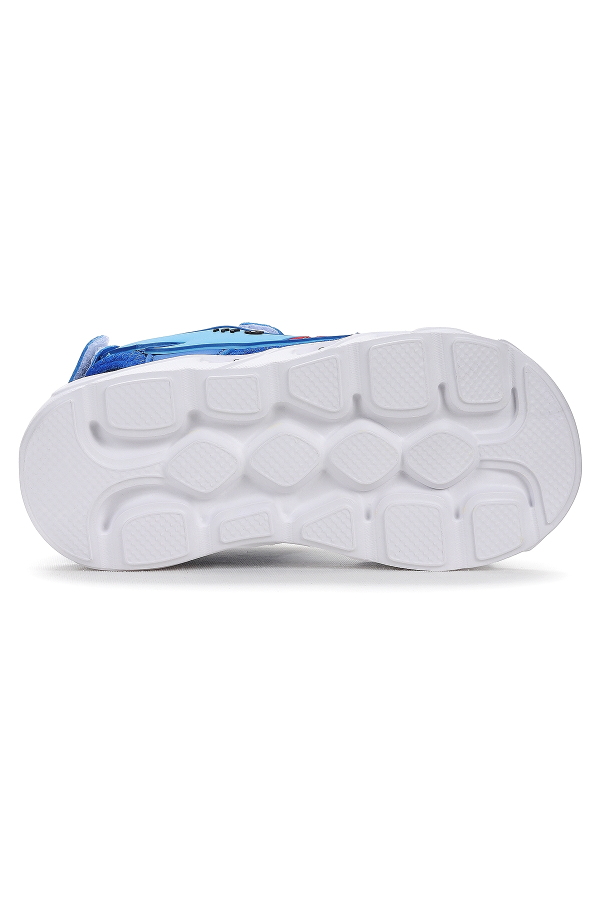 Soren Günlük Işıklı Cırtlı Erkek Bebek Sandalet Ayakkabı Saks Mavi - Görsel 6