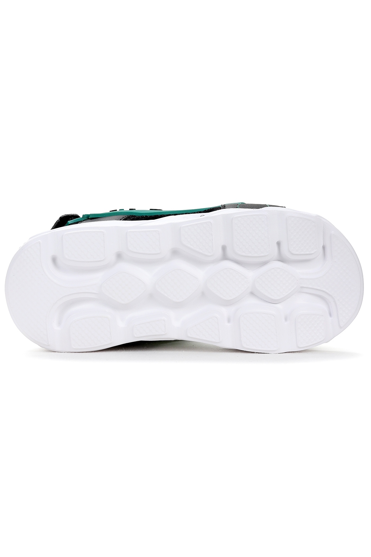 Arnı Günlük Işıklı Cırtlı Erkek Çocuk Sandalet Ayakkabı Siyah - Görsel 6