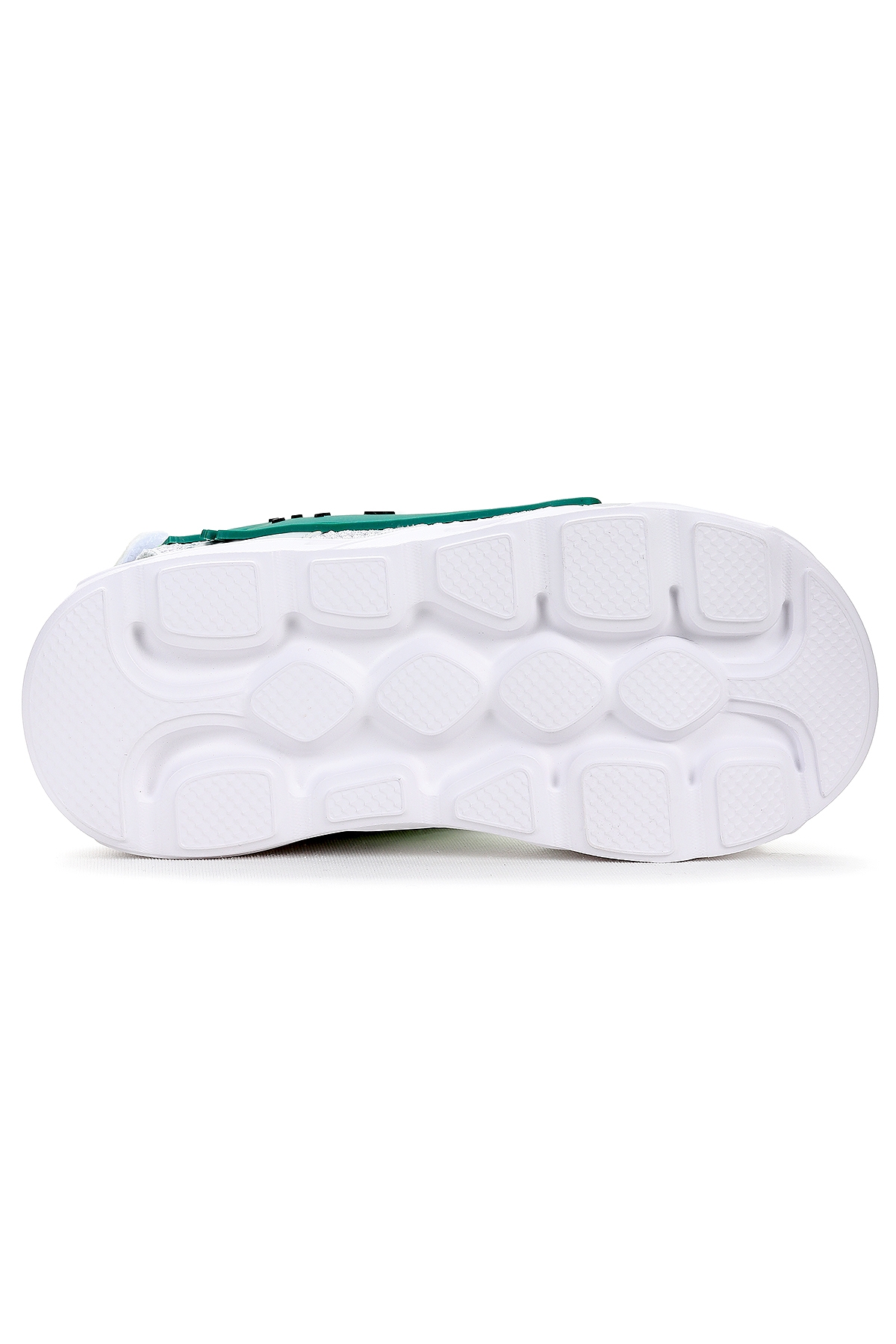 Arnı Günlük Işıklı Cırtlı Erkek Çocuk Sandalet Ayakkabı Gri - Görsel 6