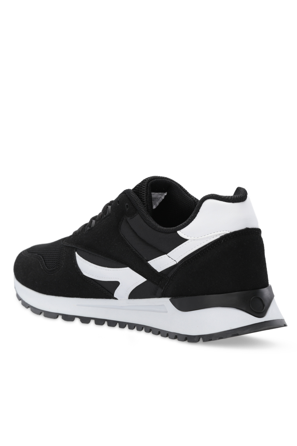 OPTIMAX I Erkek Günlük Ayakkabı Siyah / Beyaz - Görsel 4