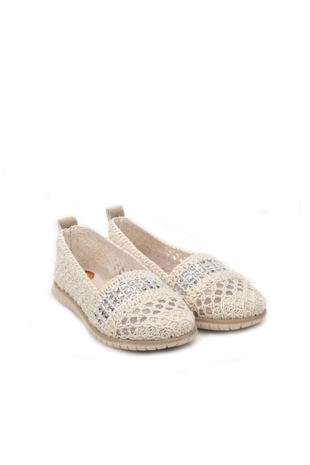 Krl 03139 Kadın Örgülü Günlük Babet - Görsel 3