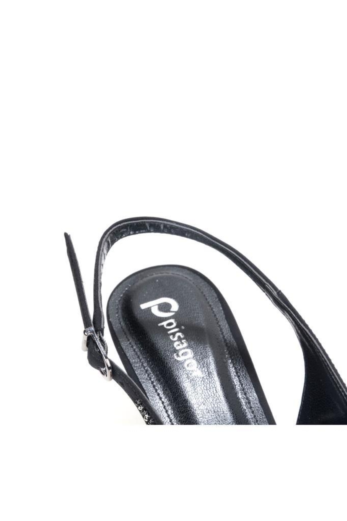 Pisagor Ps-32350 Kadın 4 Cm Arkası Açık Taşlı Abiye Stiletto Ayakkabı - Görsel 6