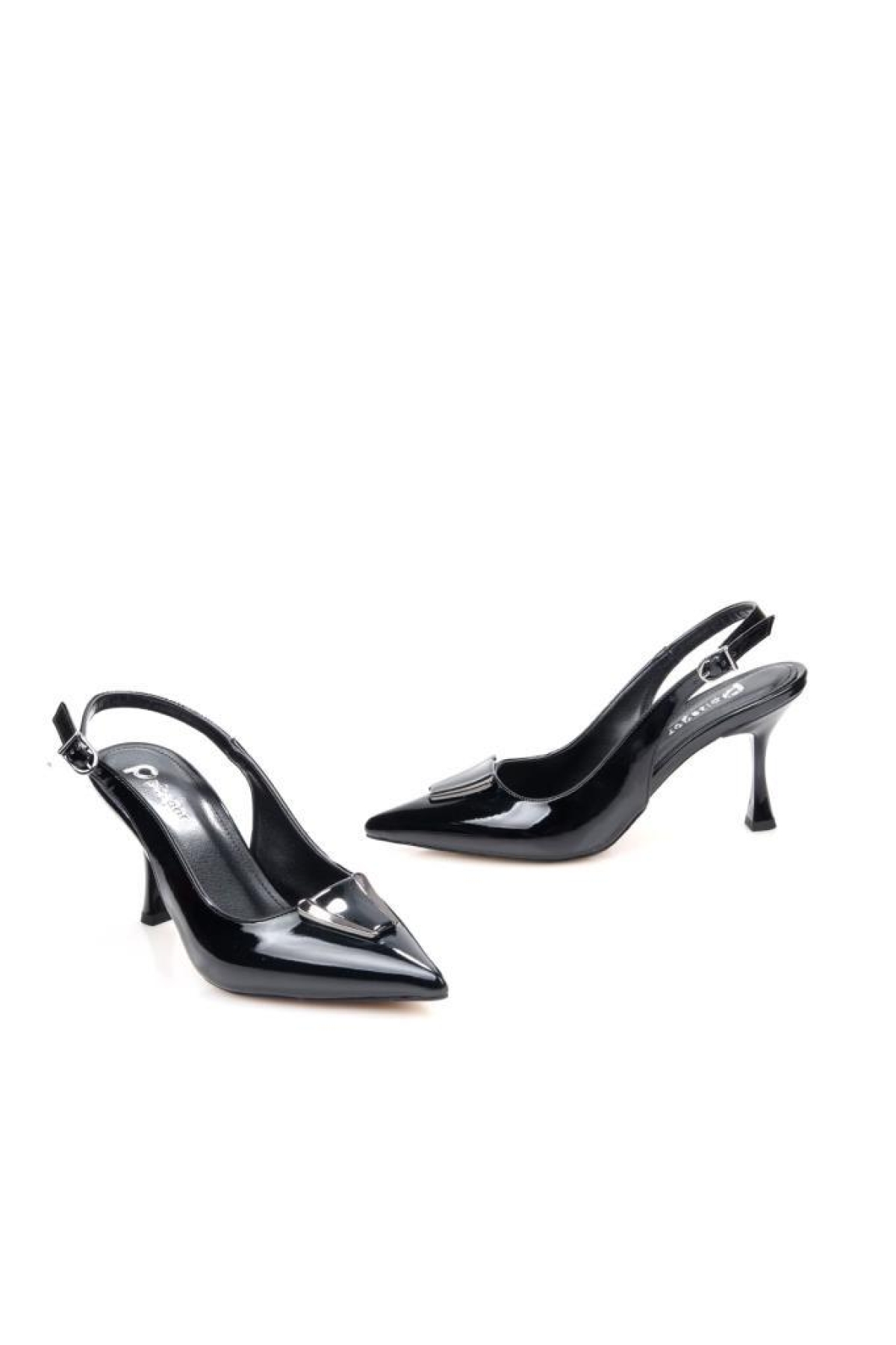 Pisagor Ps-32170 7 Cm Topuklu Kadın Stiletto Abiye Ayakkabı - Görsel 3