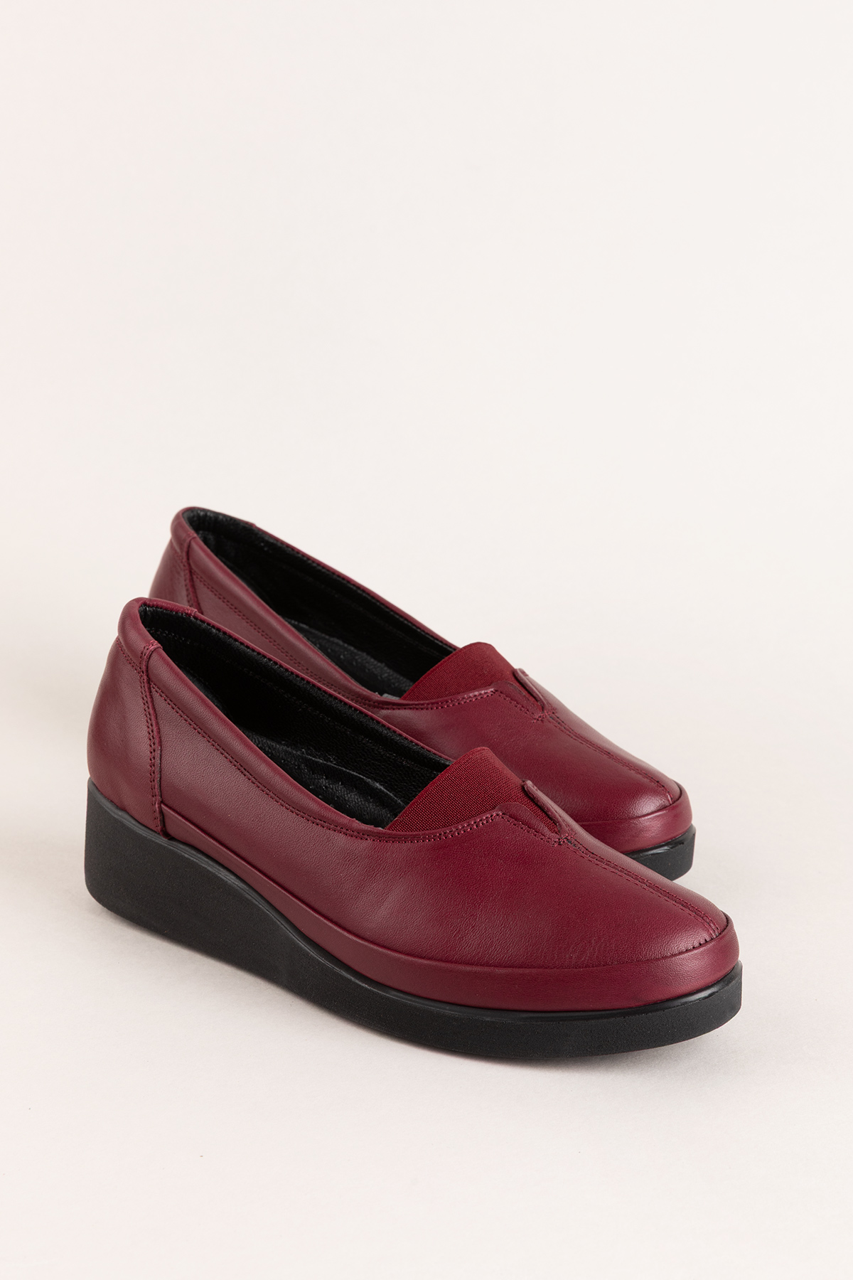 Gondol İçi Dışı Hakiki Deri Yumuşak Dokulu Günlük Ayakkabı ndr.101 - Görsel 2